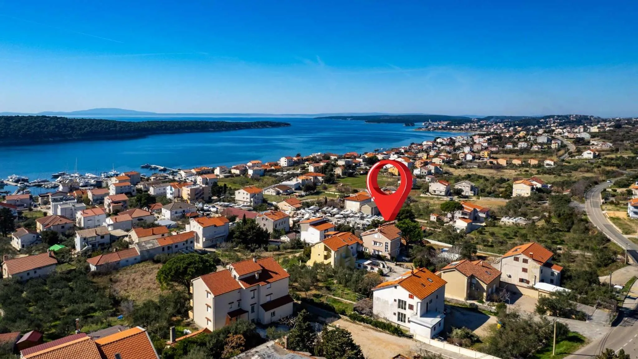 Bird's eye view in Apartments Casa Barbara