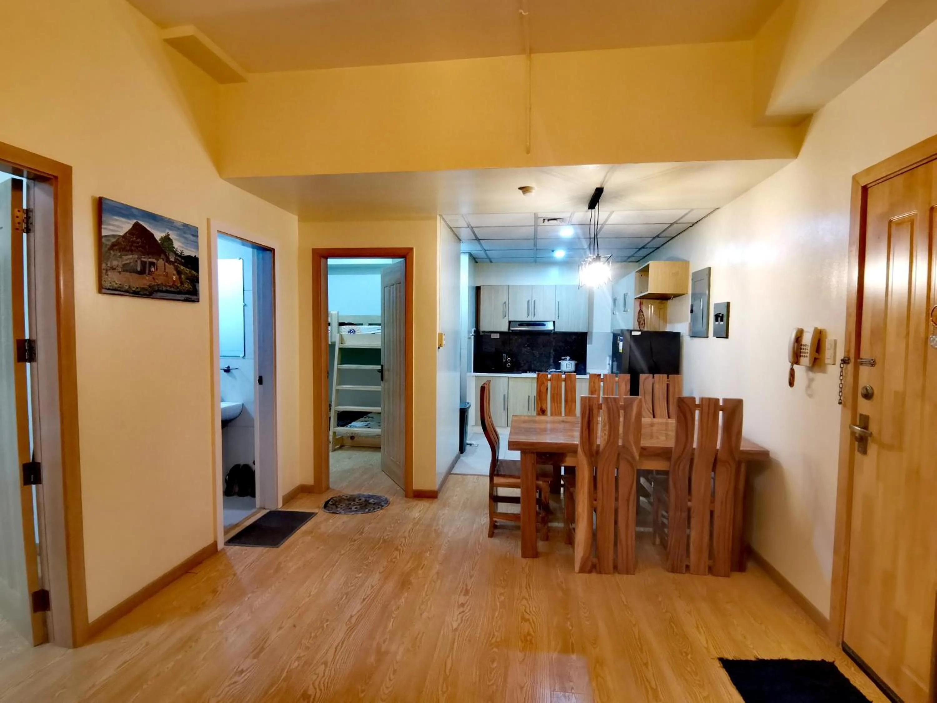 Dining area in Cedar Peak Condotel Baguio