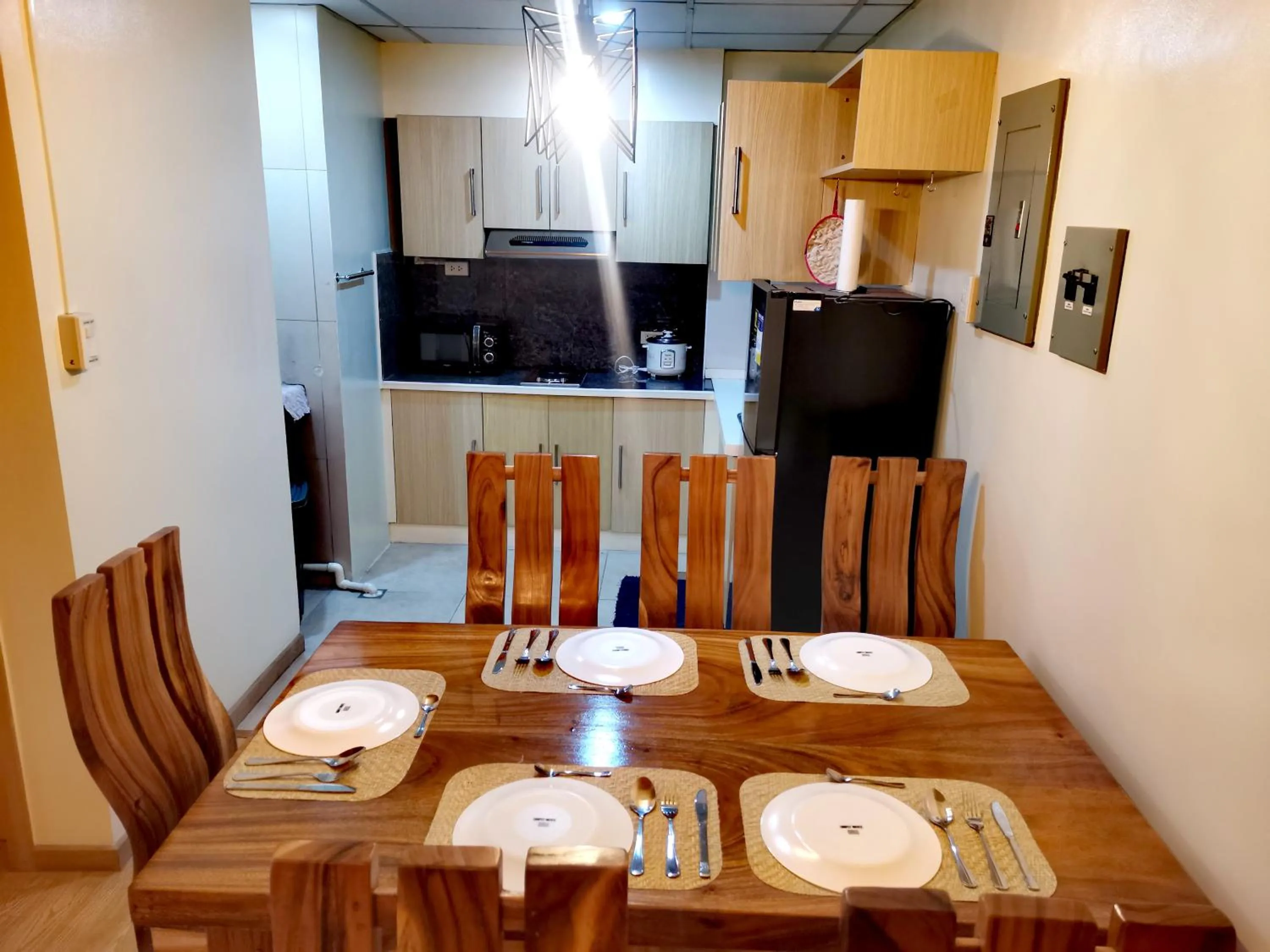 Dining area in Cedar Peak Condotel Baguio