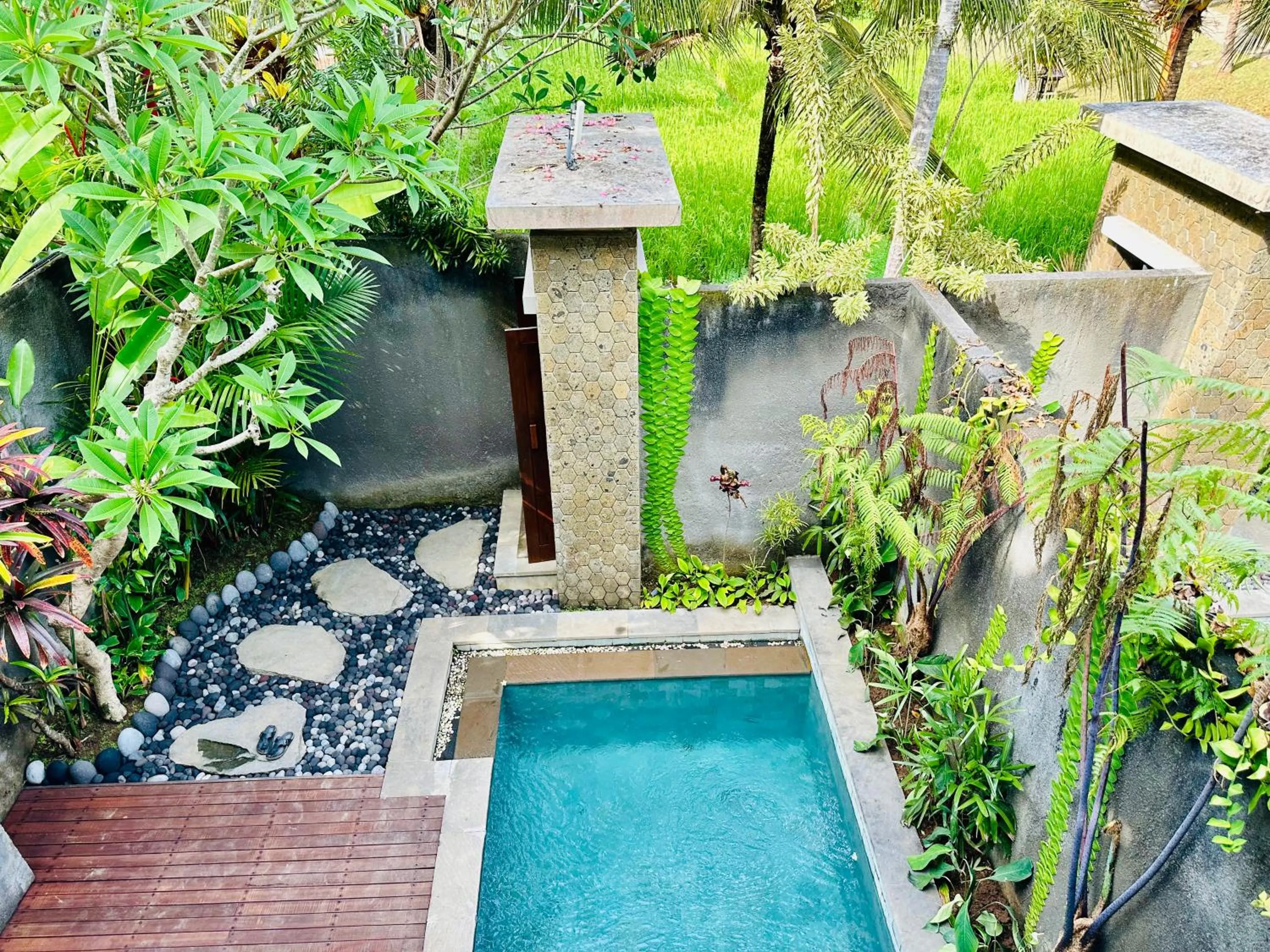 Swimming pool in Wana Karsa The Villas Ubud