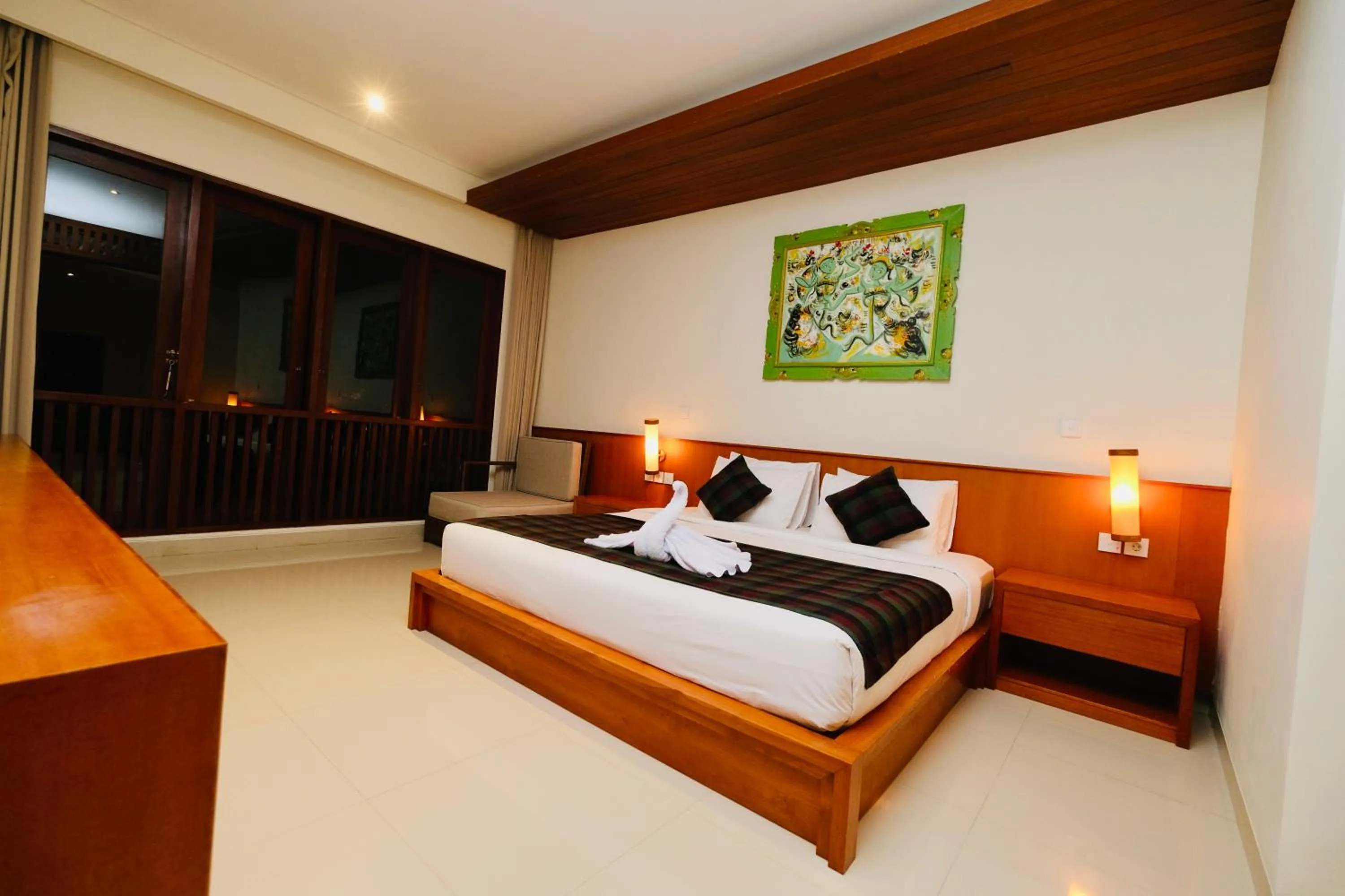 Bedroom, Bed in Wana Karsa The Villas Ubud