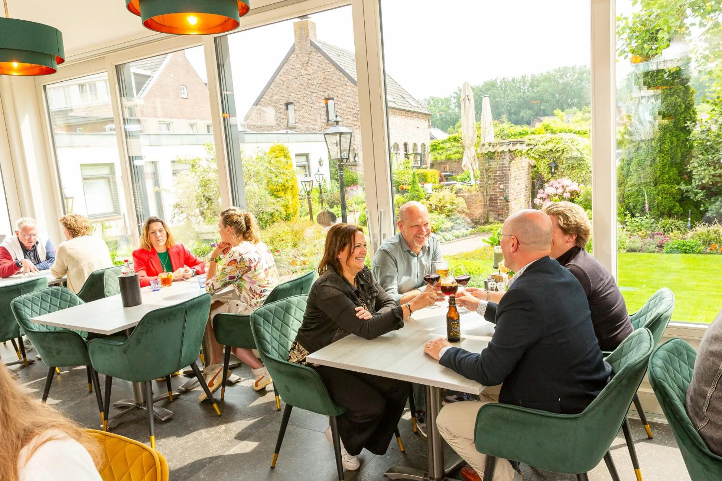 Restaurant/places to eat in Hotel De Maasparel Arcen