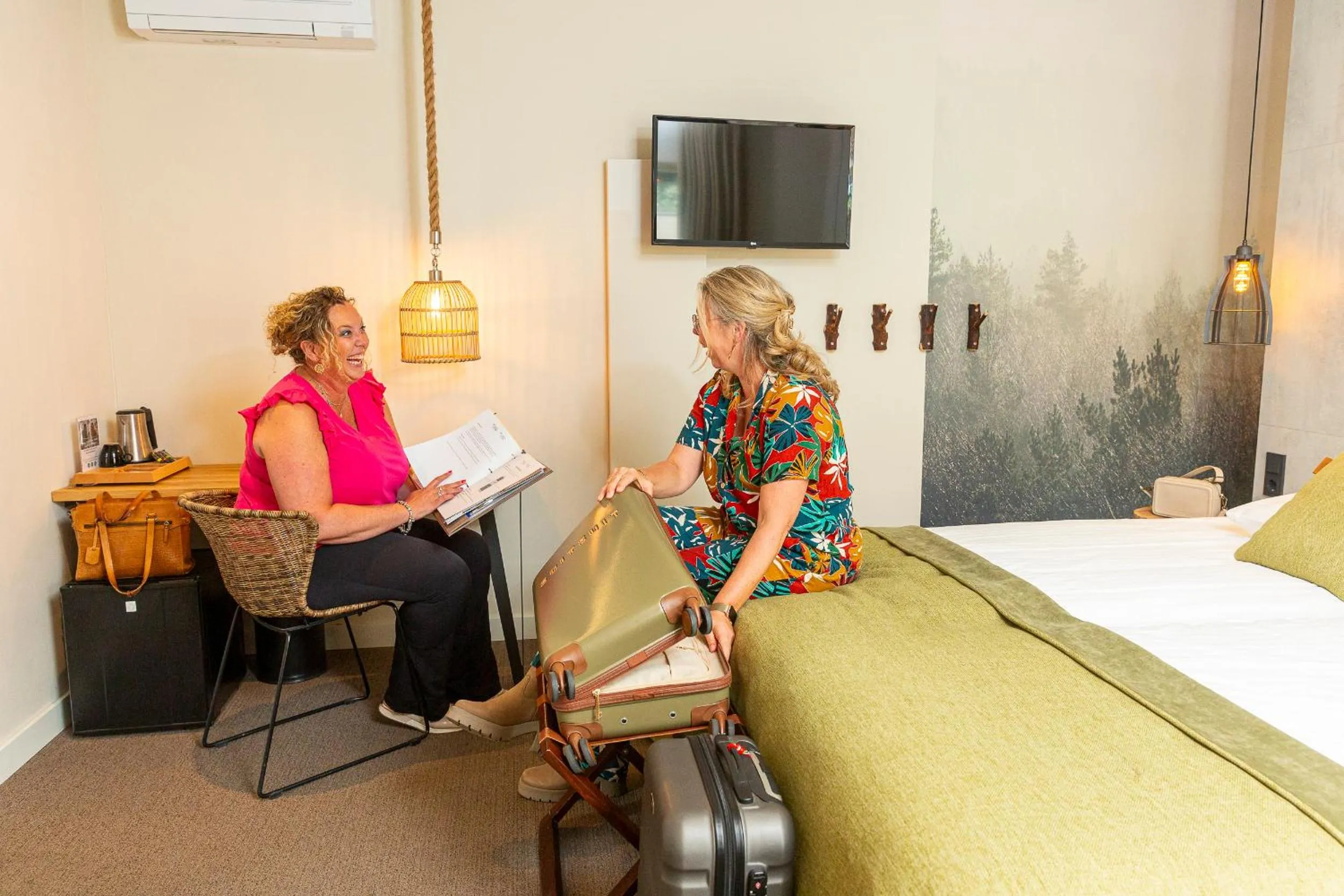 Bedroom, Bed in Hotel De Maasparel Arcen