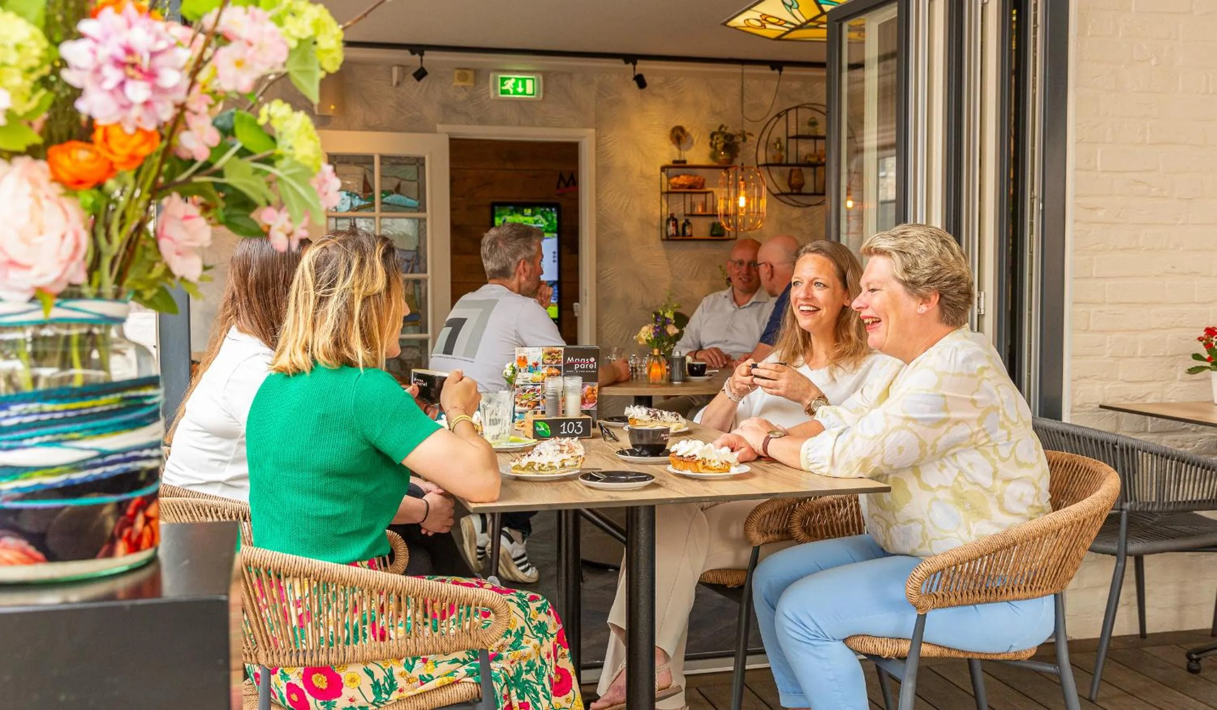 Balcony/Terrace in Hotel De Maasparel Arcen