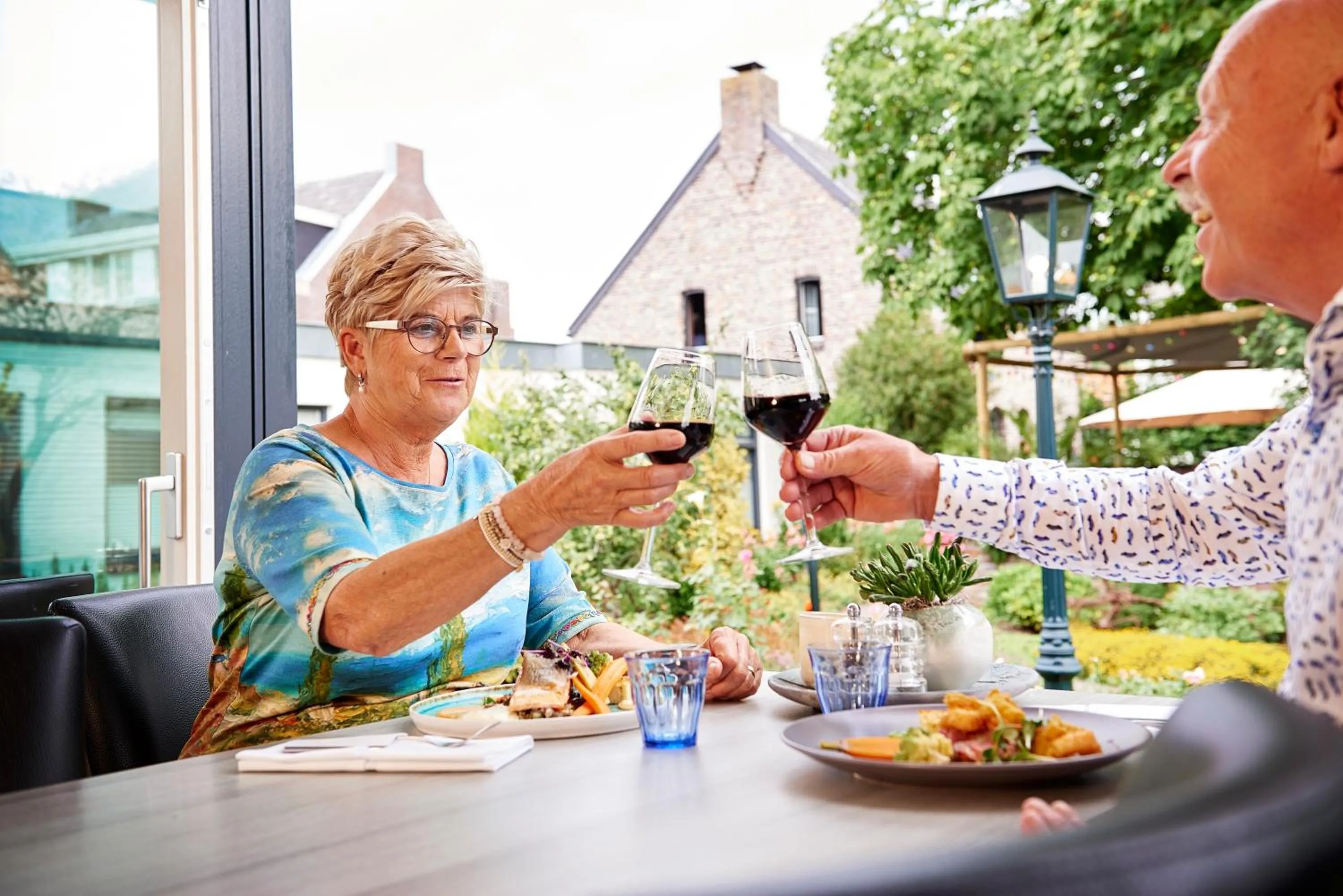 Restaurant/places to eat in Hotel De Maasparel Arcen