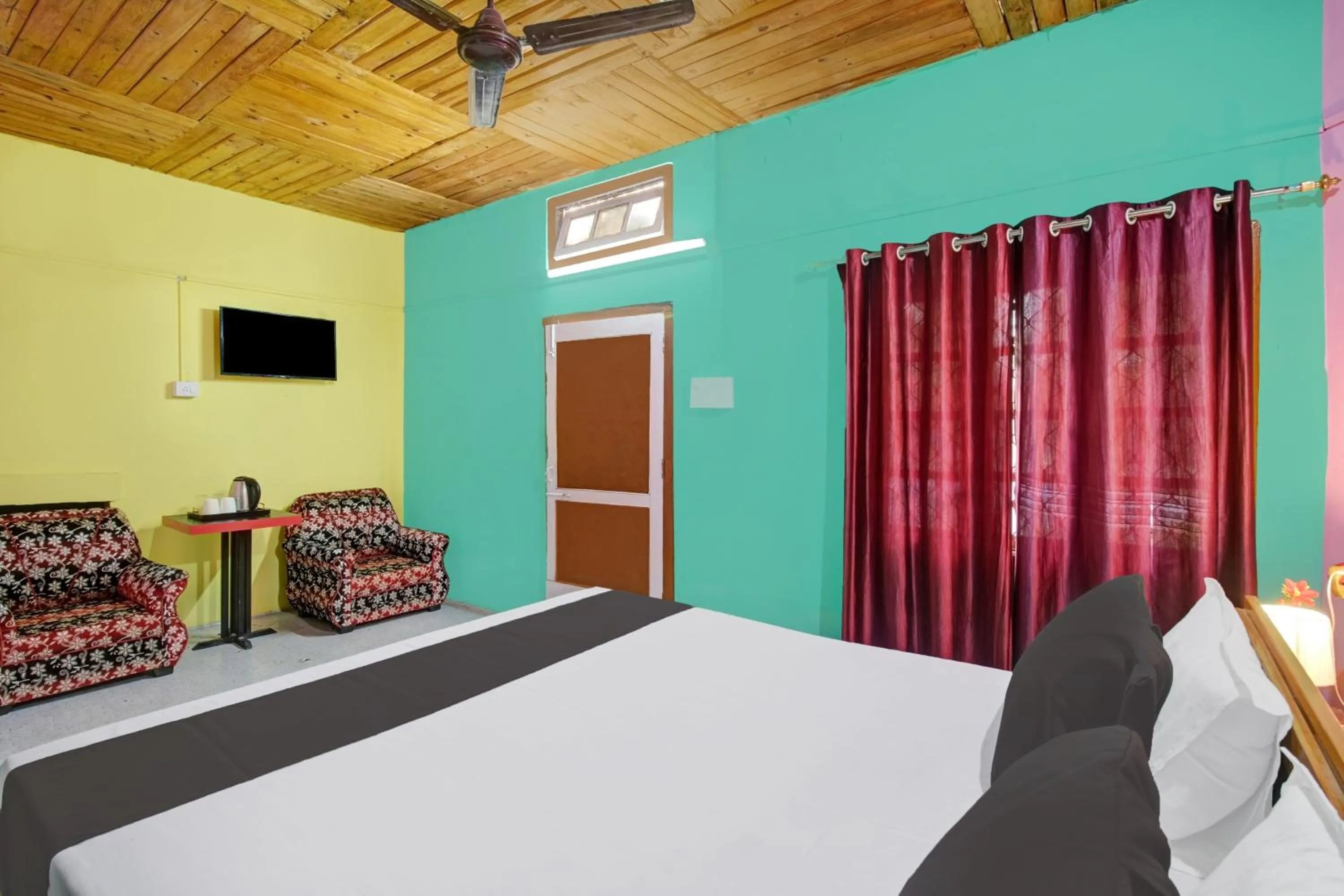 Bedroom, Bed in Hotel O Heritage Nest Resort Kazirnga