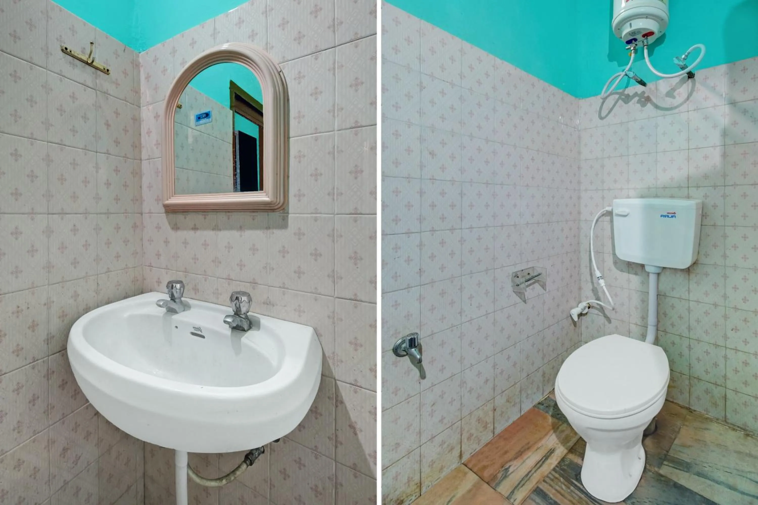 Bathroom in Hotel O Heritage Nest Resort Kazirnga