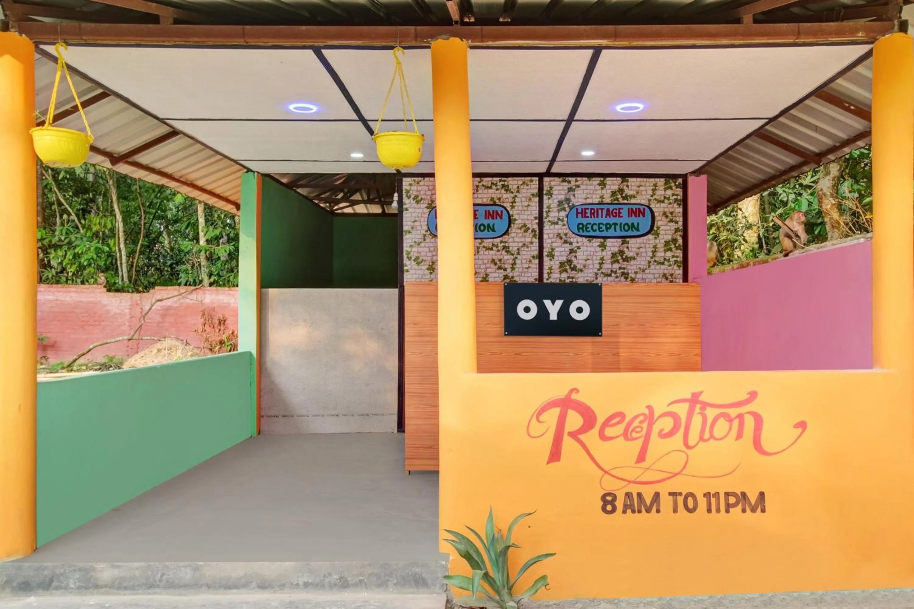 Lobby or reception in Hotel O Heritage Nest Resort Kazirnga