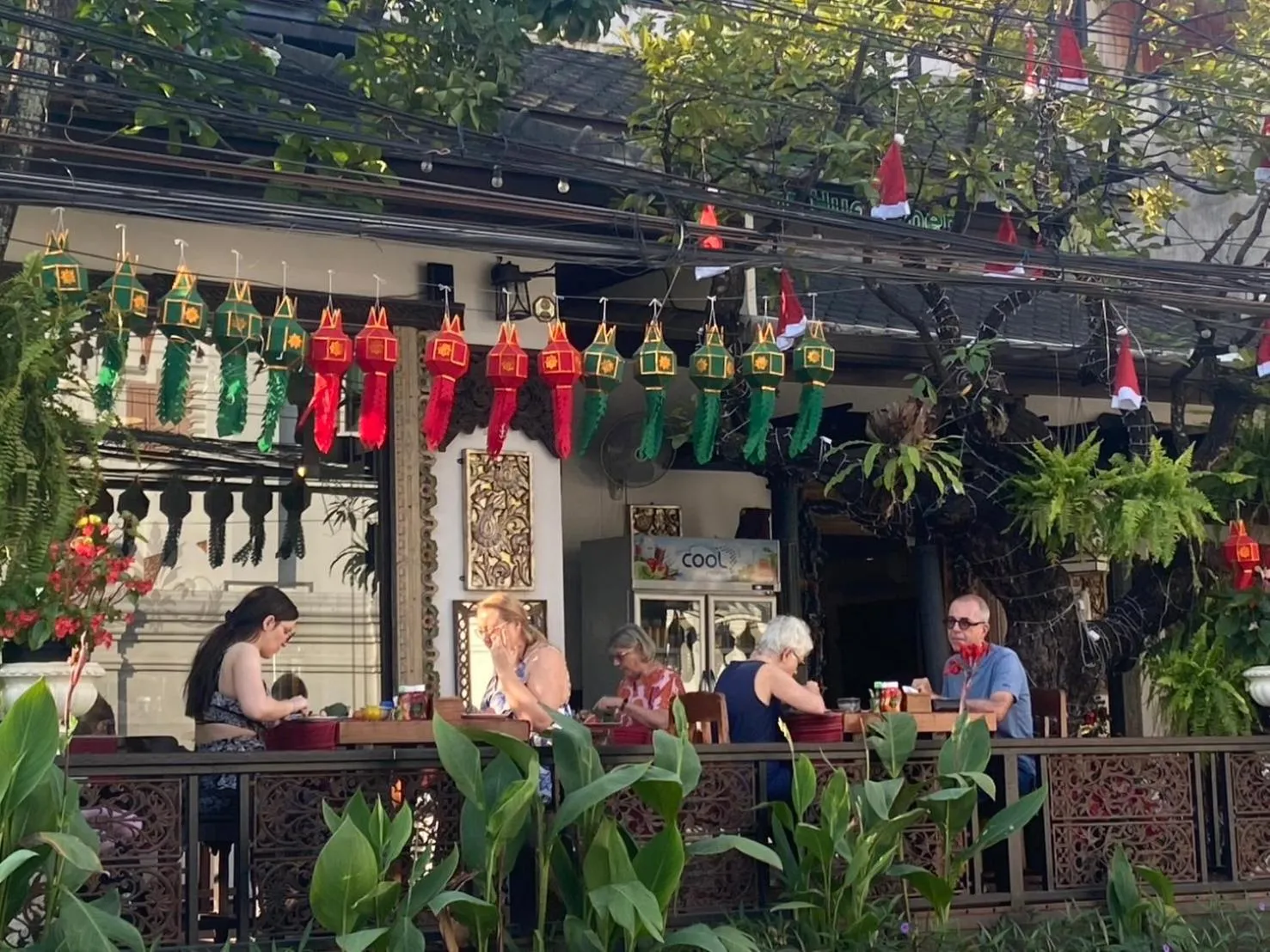 Garden view in Baan Huenphen Boutique Hotel