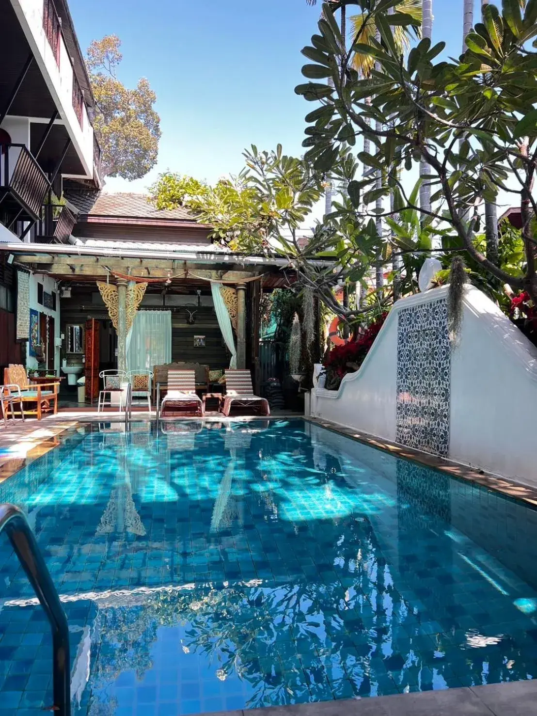 Swimming pool in Baan Huenphen Boutique Hotel Swimming pool in Baan Huenphen Boutique Hotel