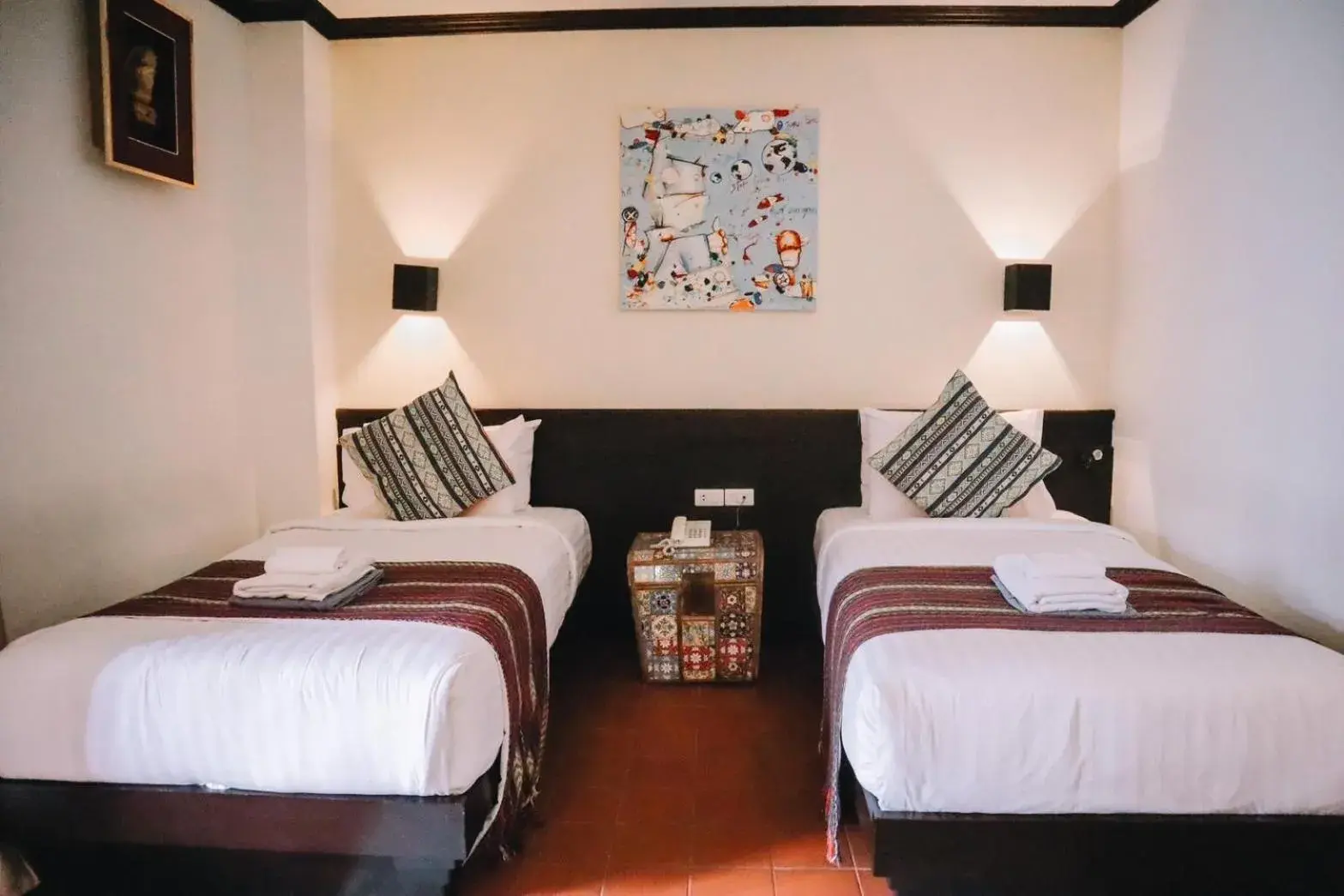 Bed in Baan Huenphen Boutique Hotel Bed in Baan Huenphen Boutique Hotel