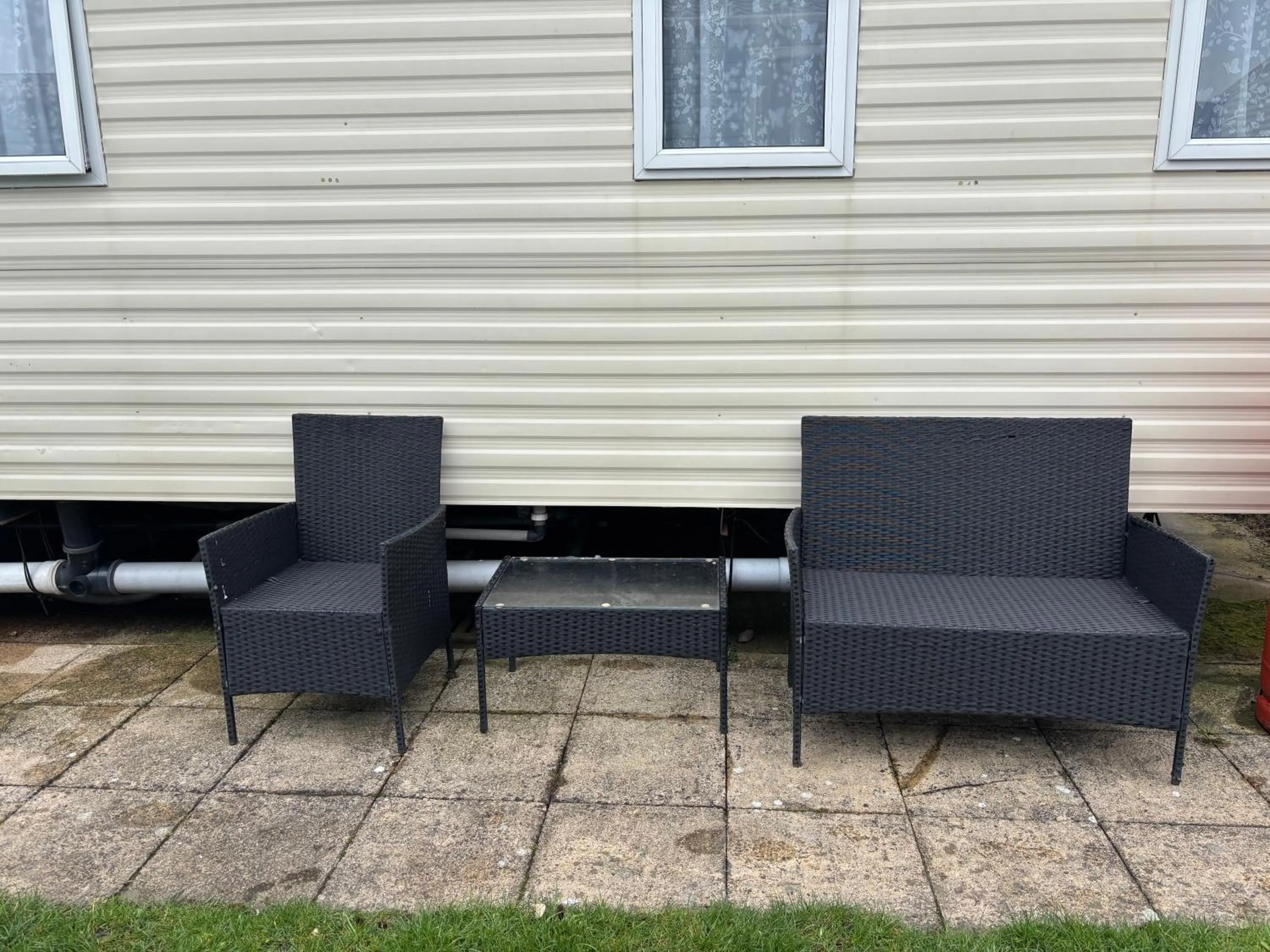 Patio in Haven Caravan Park Cala Gran 3 bedrooms Fleetwood