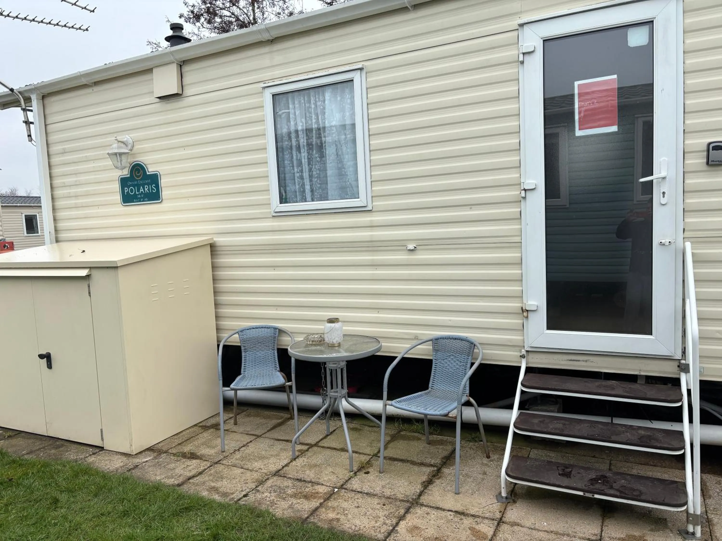 Patio in Haven Caravan Park Cala Gran 3 bedrooms Fleetwood