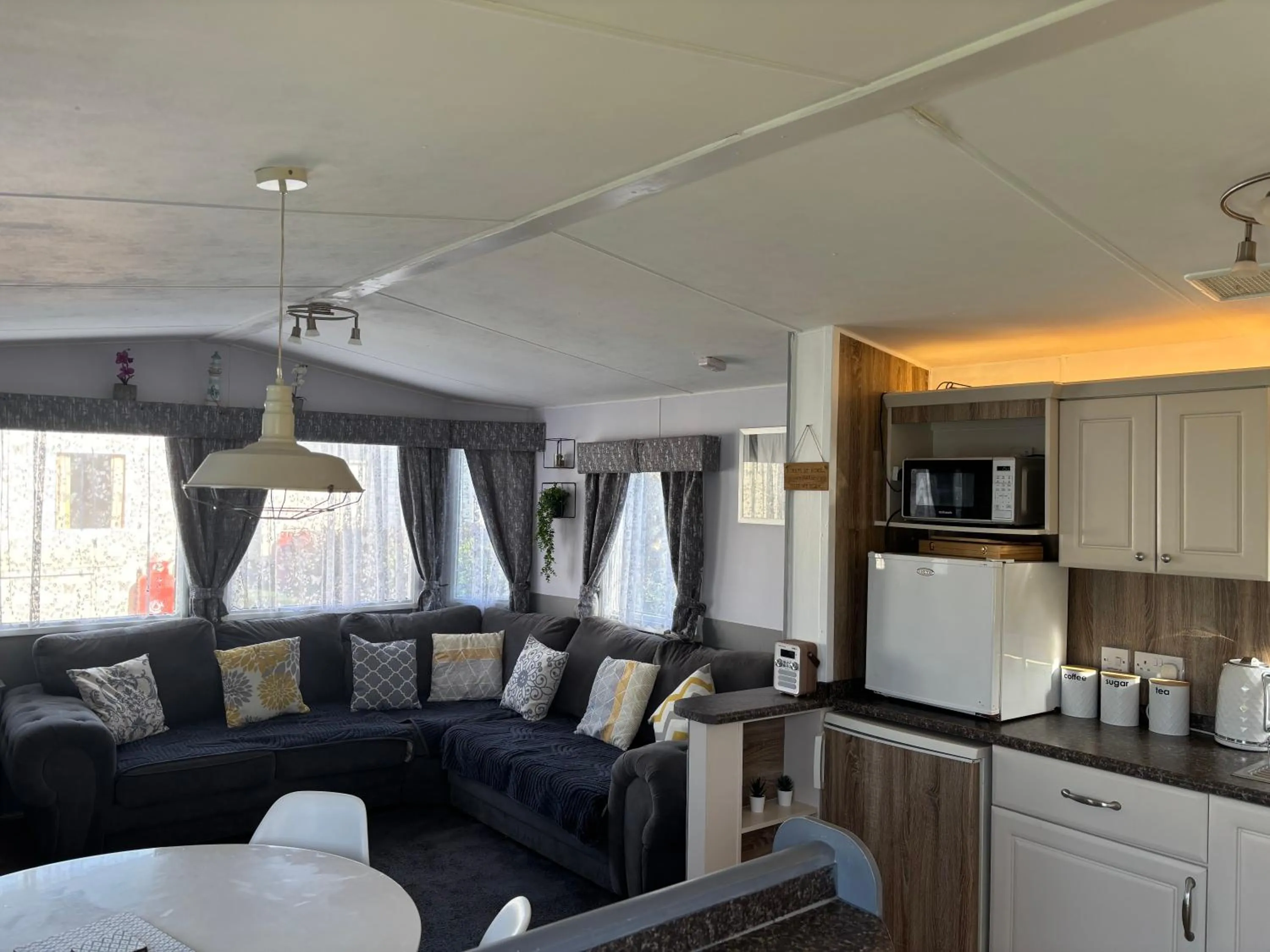 Living room in Haven Caravan Park Cala Gran 3 bedrooms Fleetwood