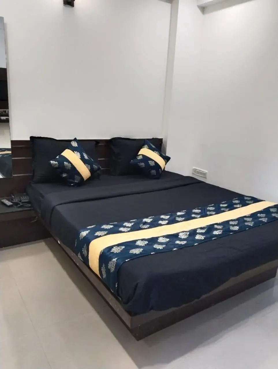 Bed in Hotel Shri Govind Bed in Hotel Shri Govind