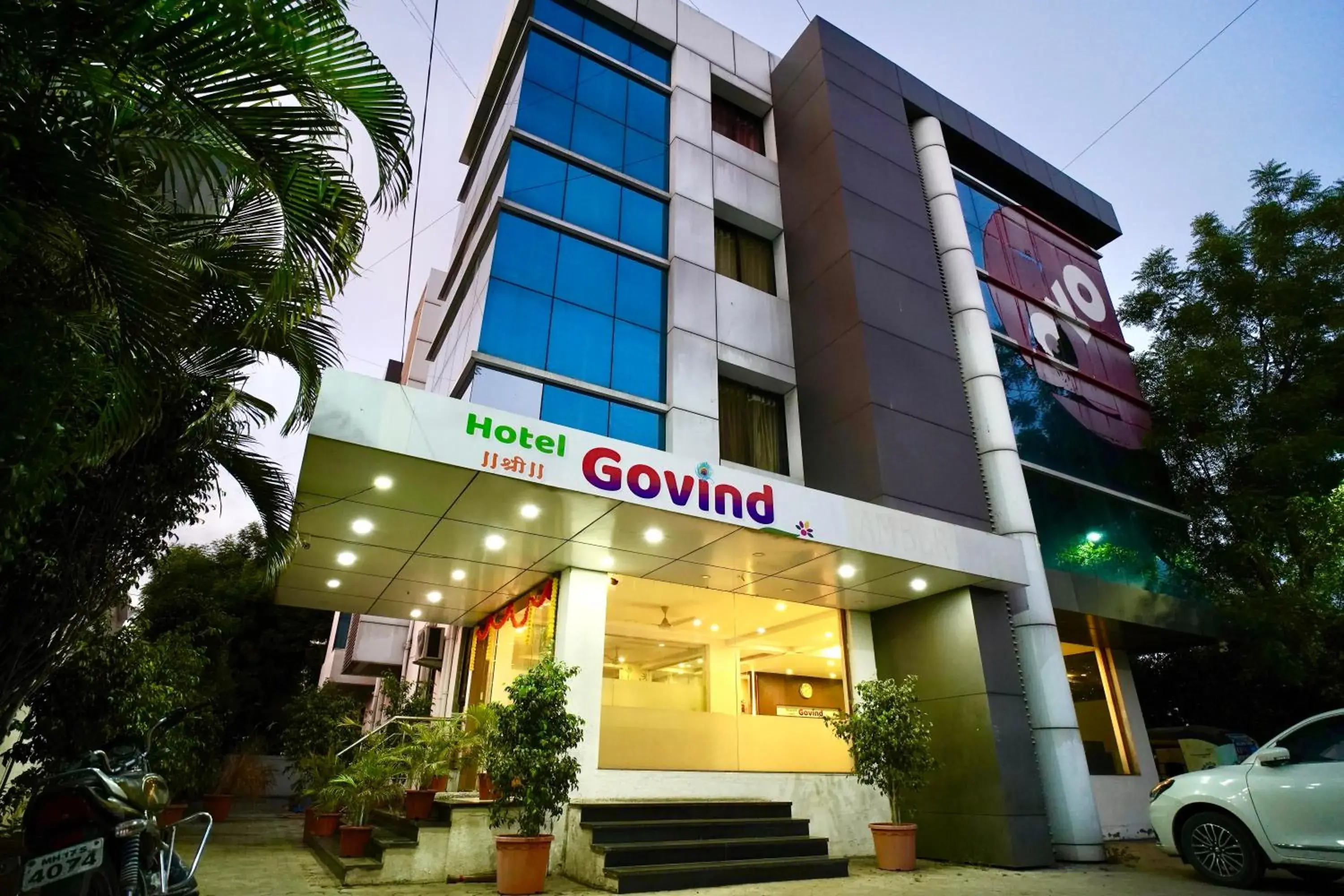 Facade/entrance in Hotel Shri Govind Facade/entrance in Hotel Shri Govind