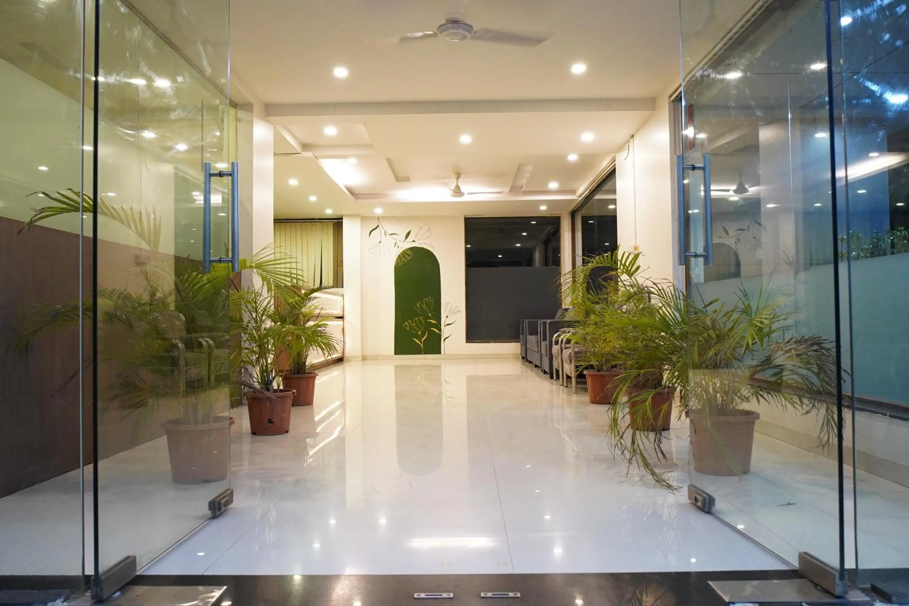 Lobby or reception in Hotel Shri Govind