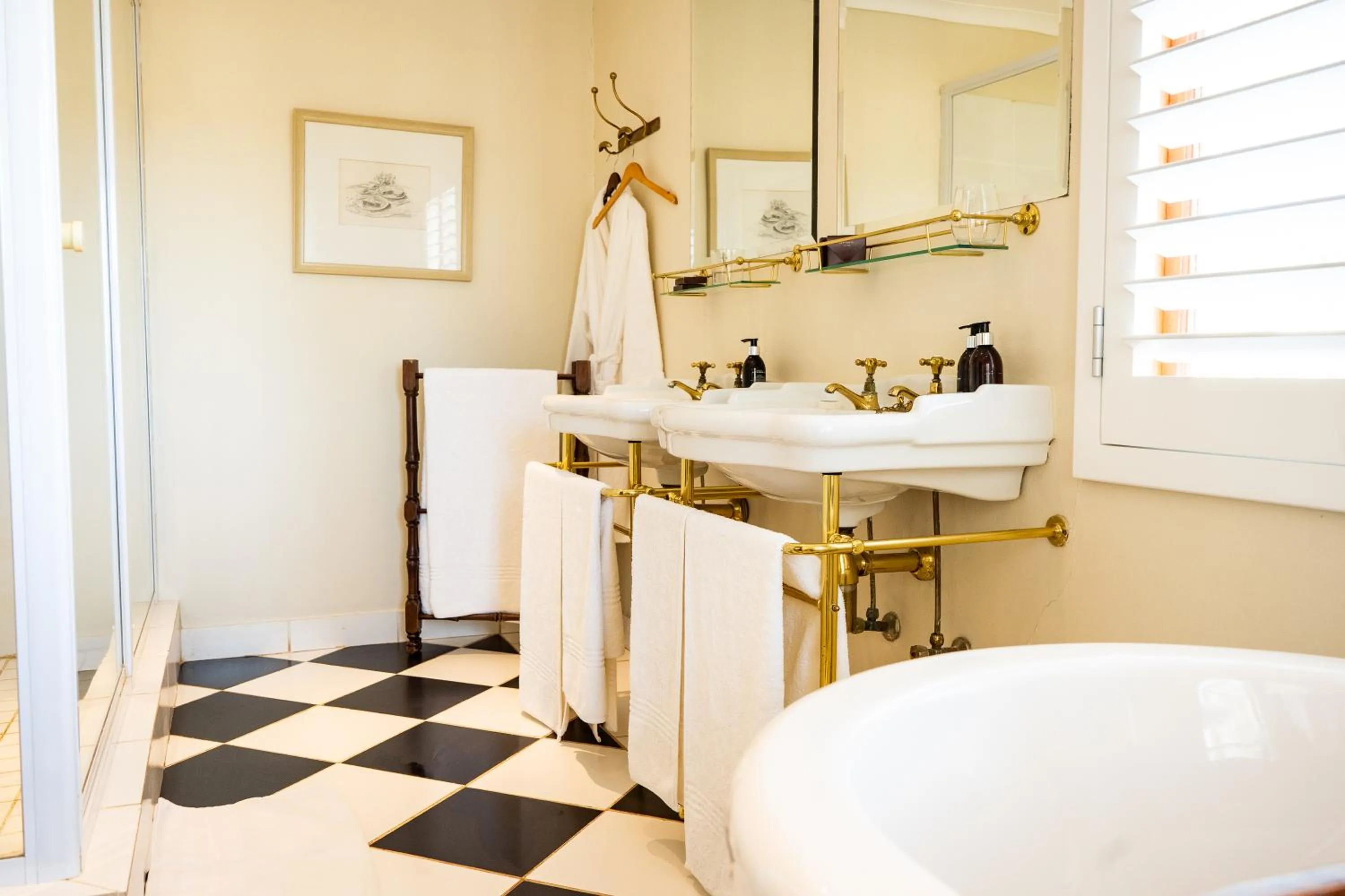 Bathroom in RiverBend Lodge