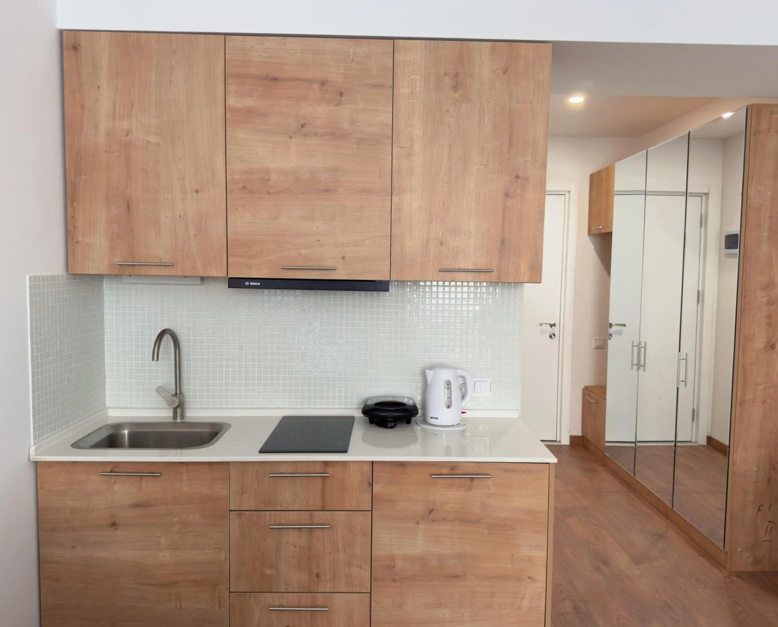 Kitchen or kitchenette in Gudauri Ski Resort - Four Seasons Apartments