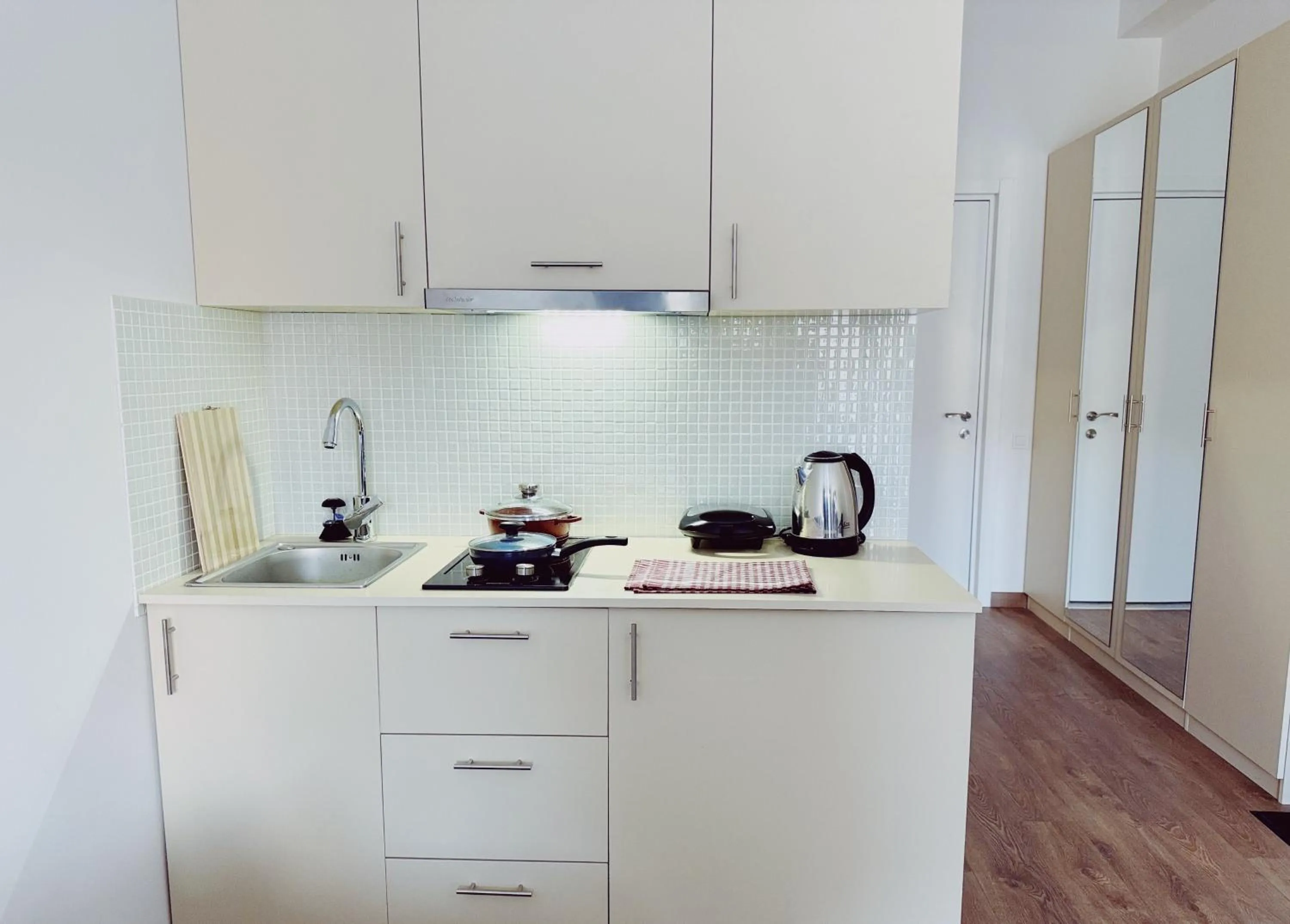 Kitchen or kitchenette in Gudauri Ski Resort - Four Seasons Apartments