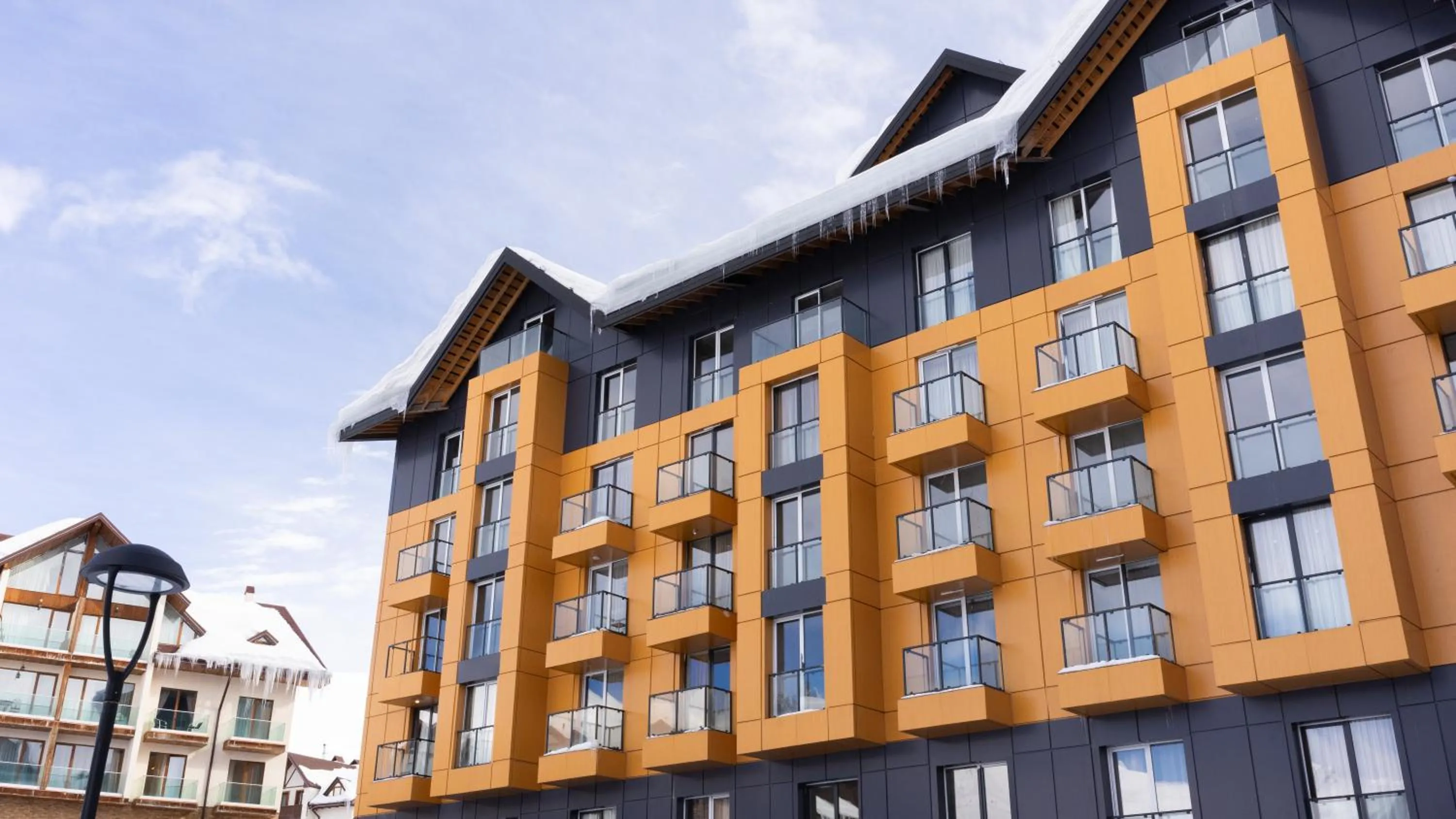 Property building in Gudauri Ski Resort - Four Seasons Apartments