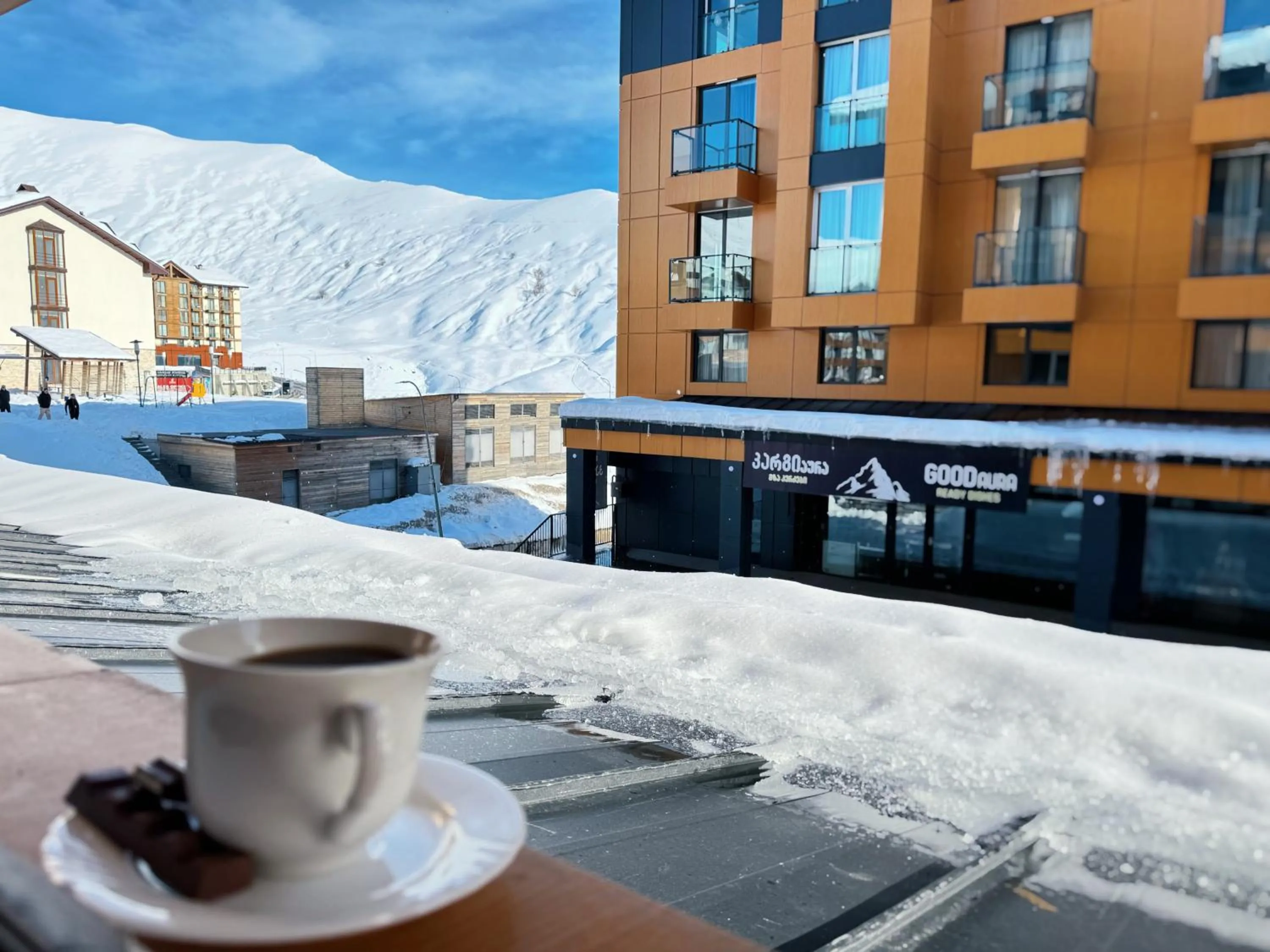 Property building in Gudauri Ski Resort - Four Seasons Apartments