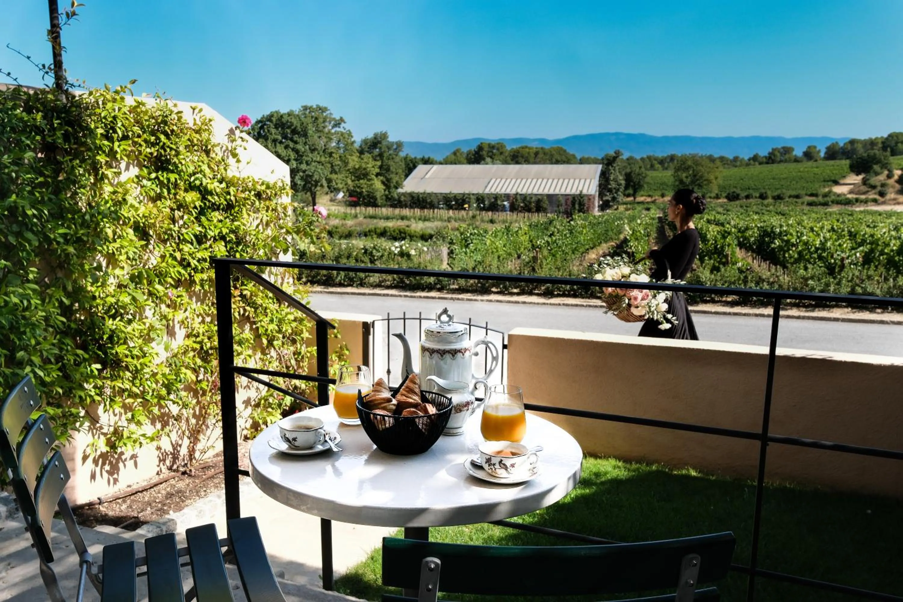 View (from property/room) in Auberge La Coste