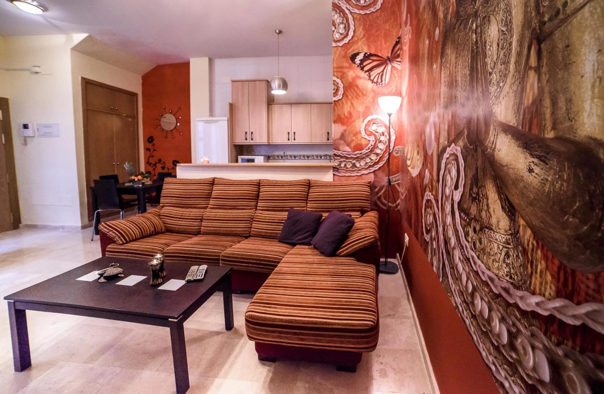 Living room in Sea & Wave Peña Apartament