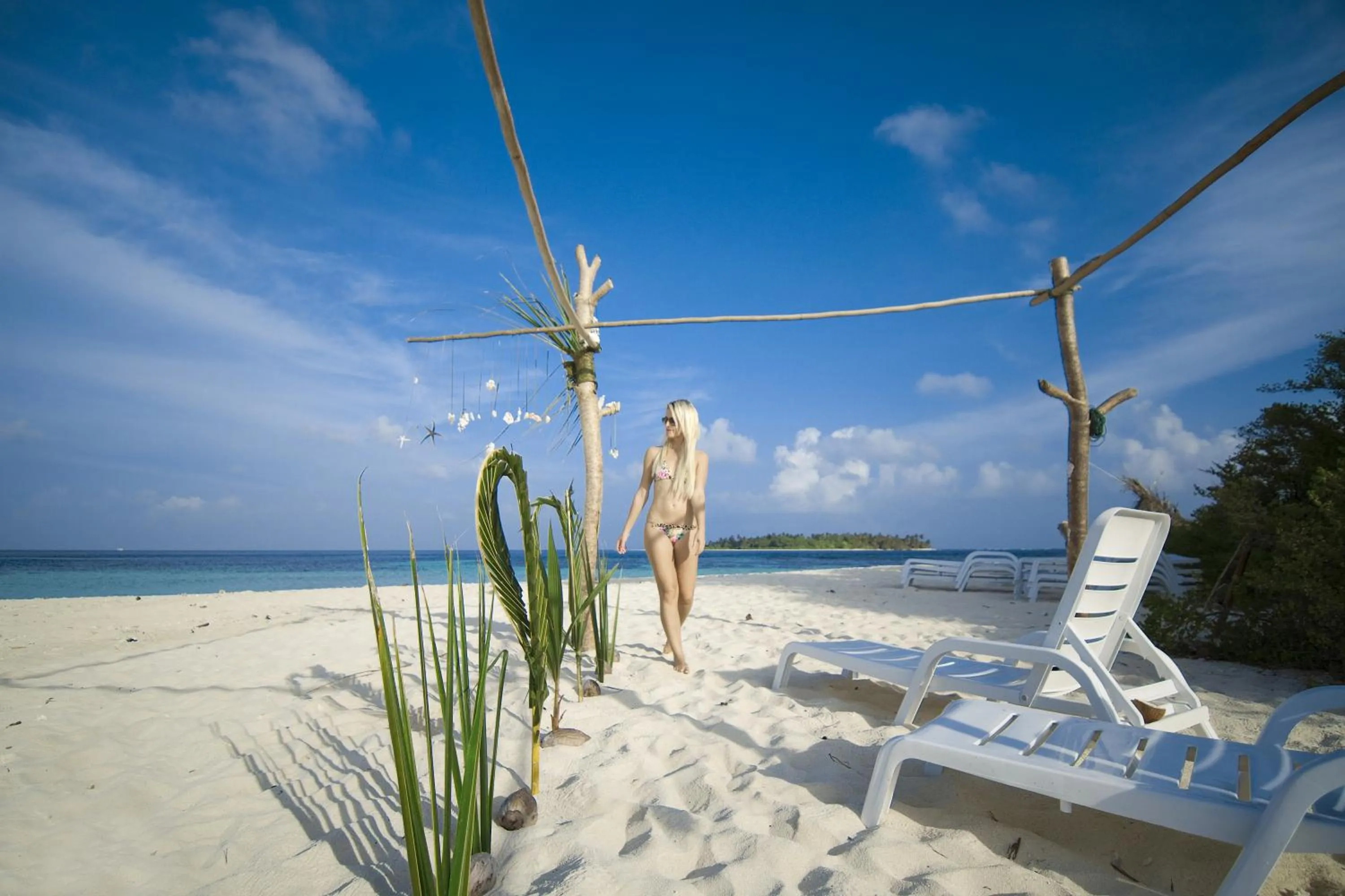 Beach in Plumeria Maldives