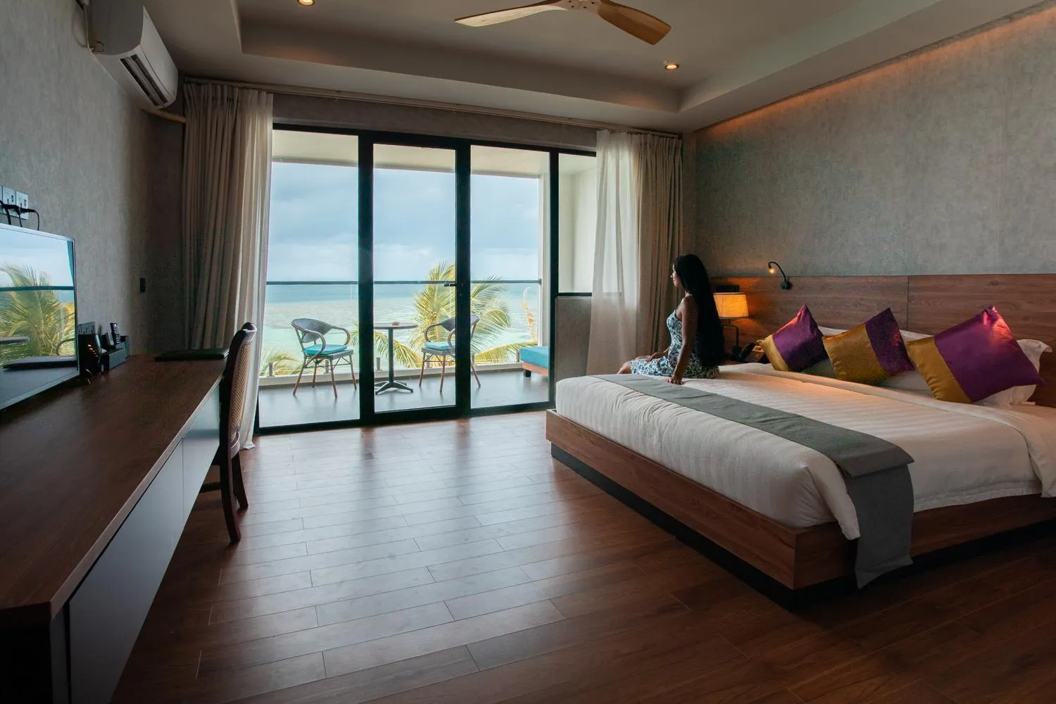 Bedroom, Bed in Plumeria Maldives