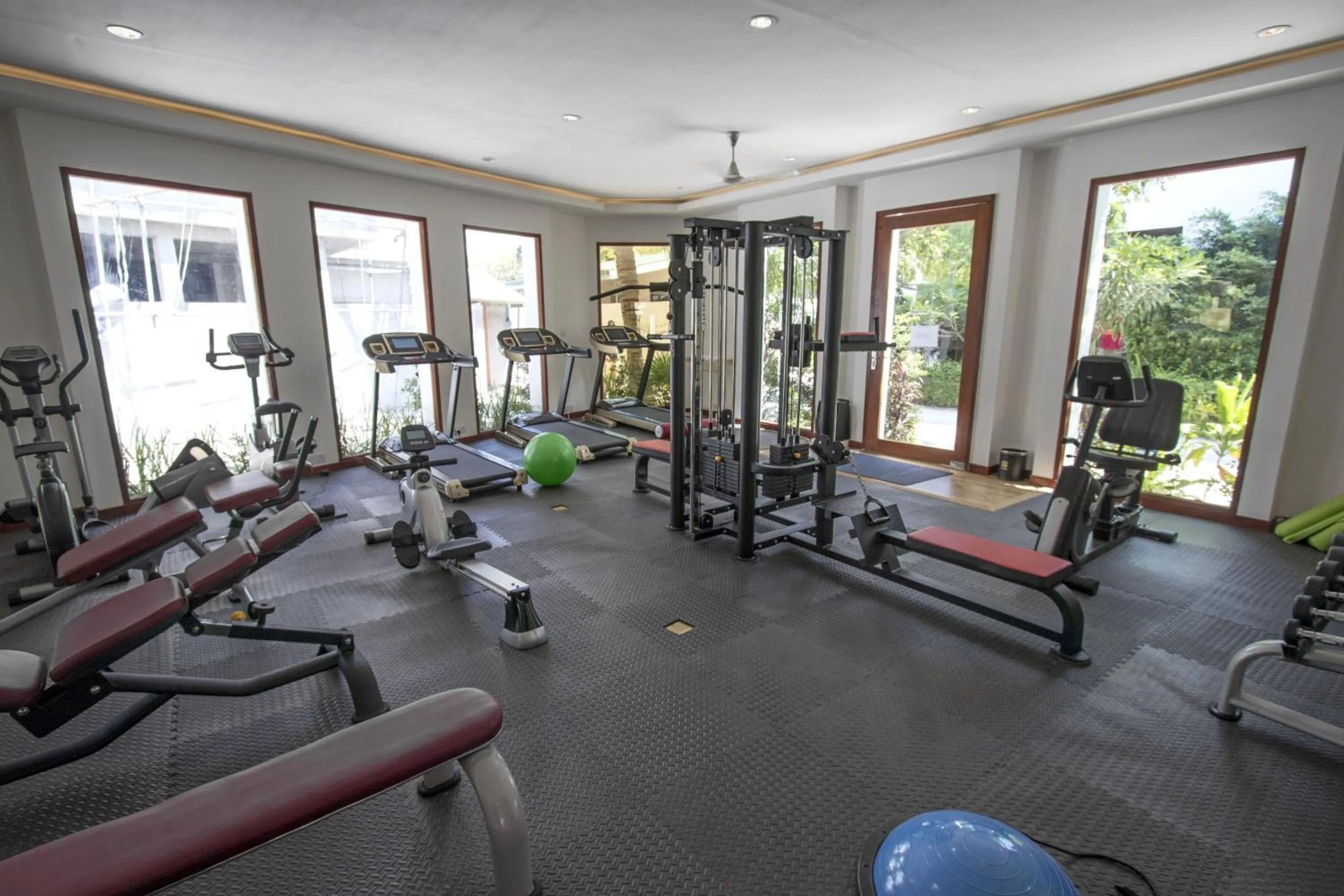 Fitness centre/facilities in Plumeria Maldives