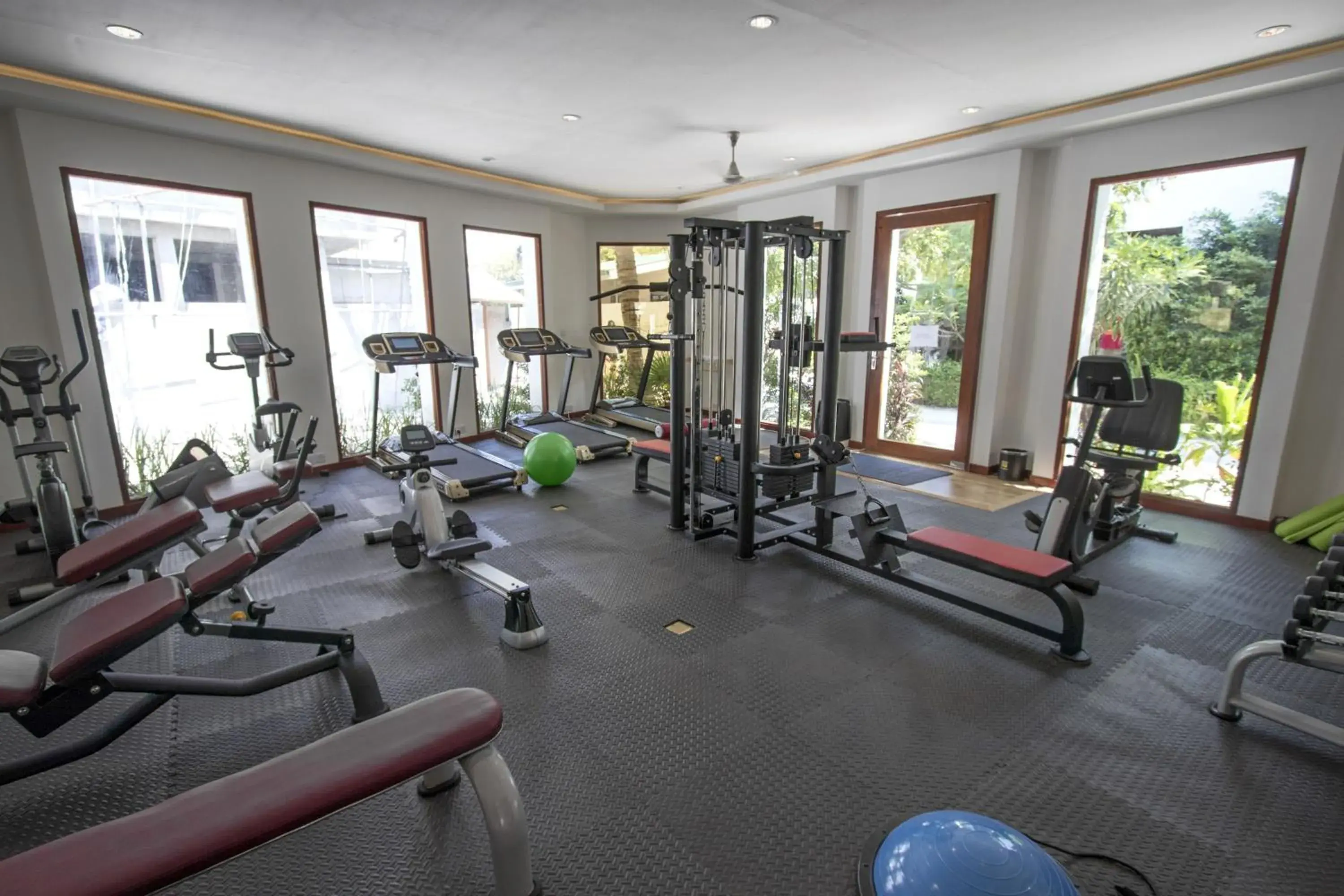 Fitness centre/facilities in Plumeria Maldives Fitness centre/facilities in Plumeria Maldives