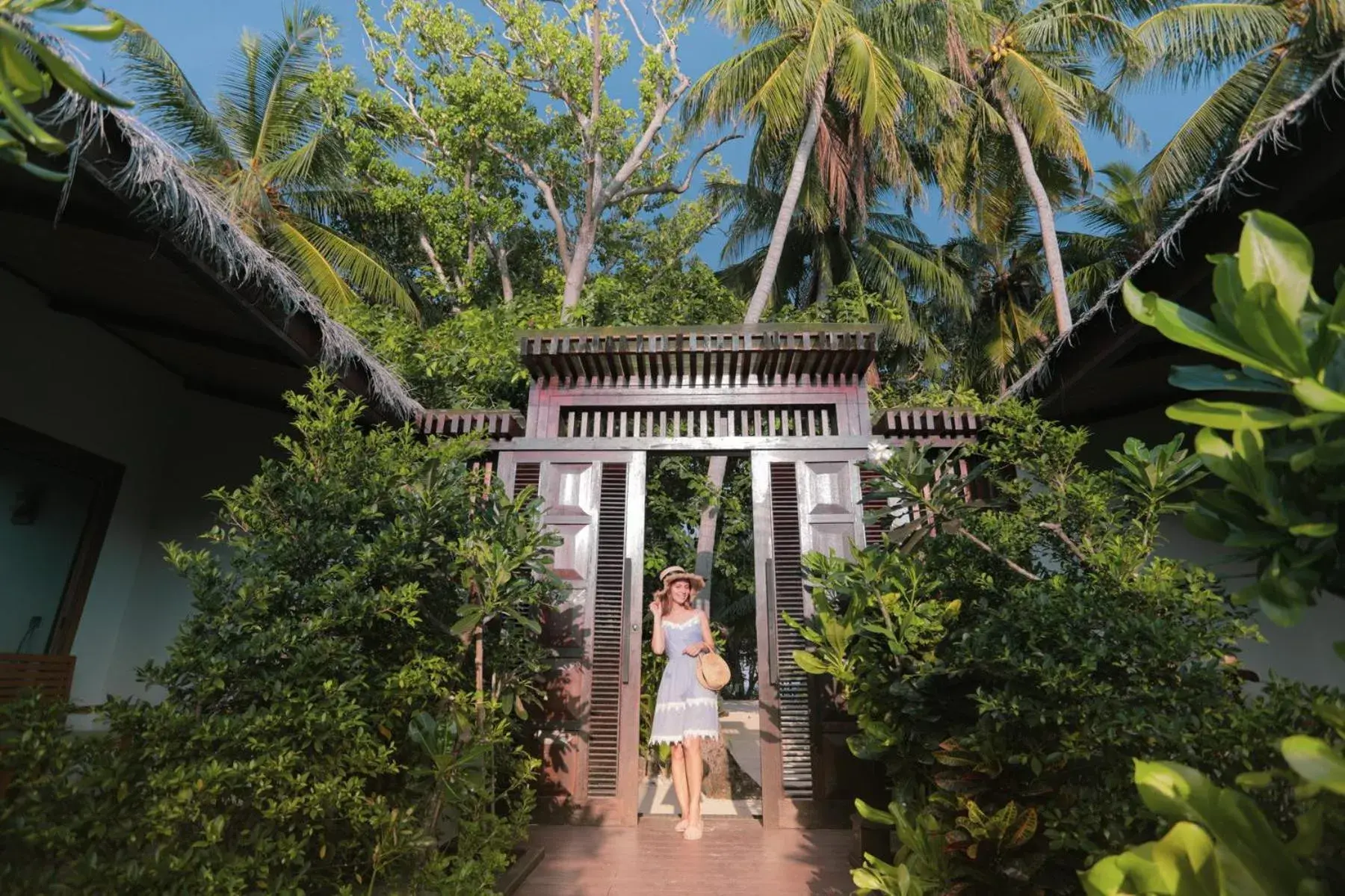 Facade/entrance in Plumeria Maldives Facade/entrance in Plumeria Maldives