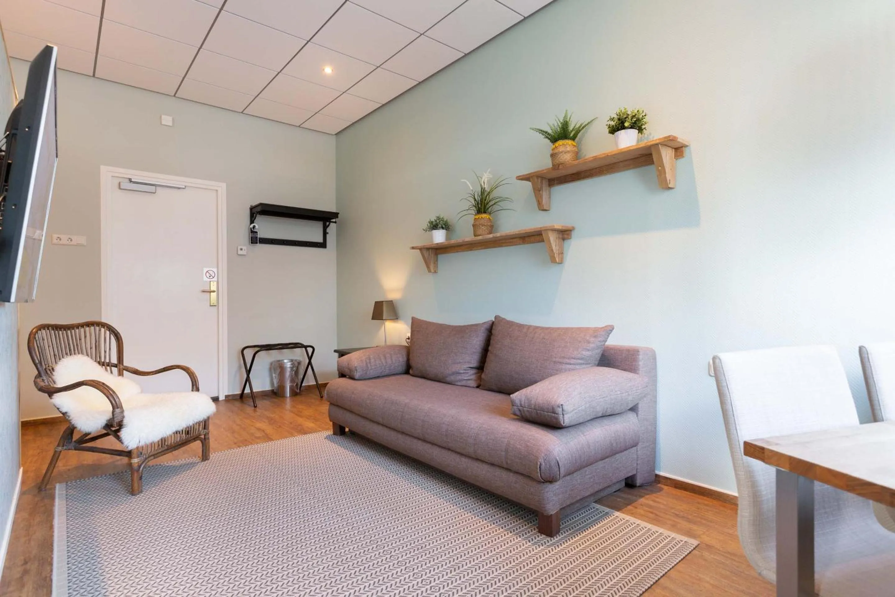 Seating area in Strandhotel Scheveningen