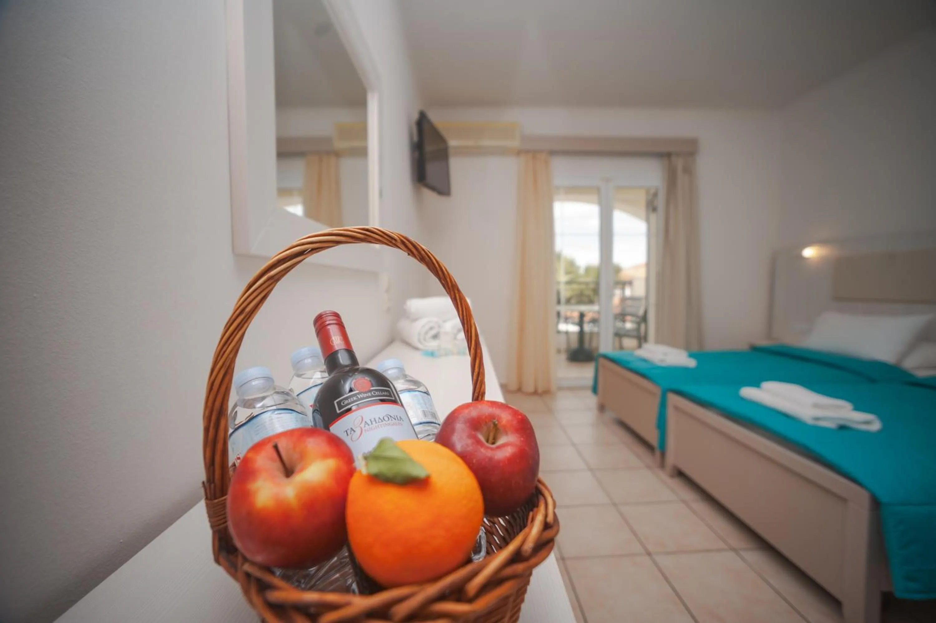 Bedroom, Bed in Zante Atlantis Hotel