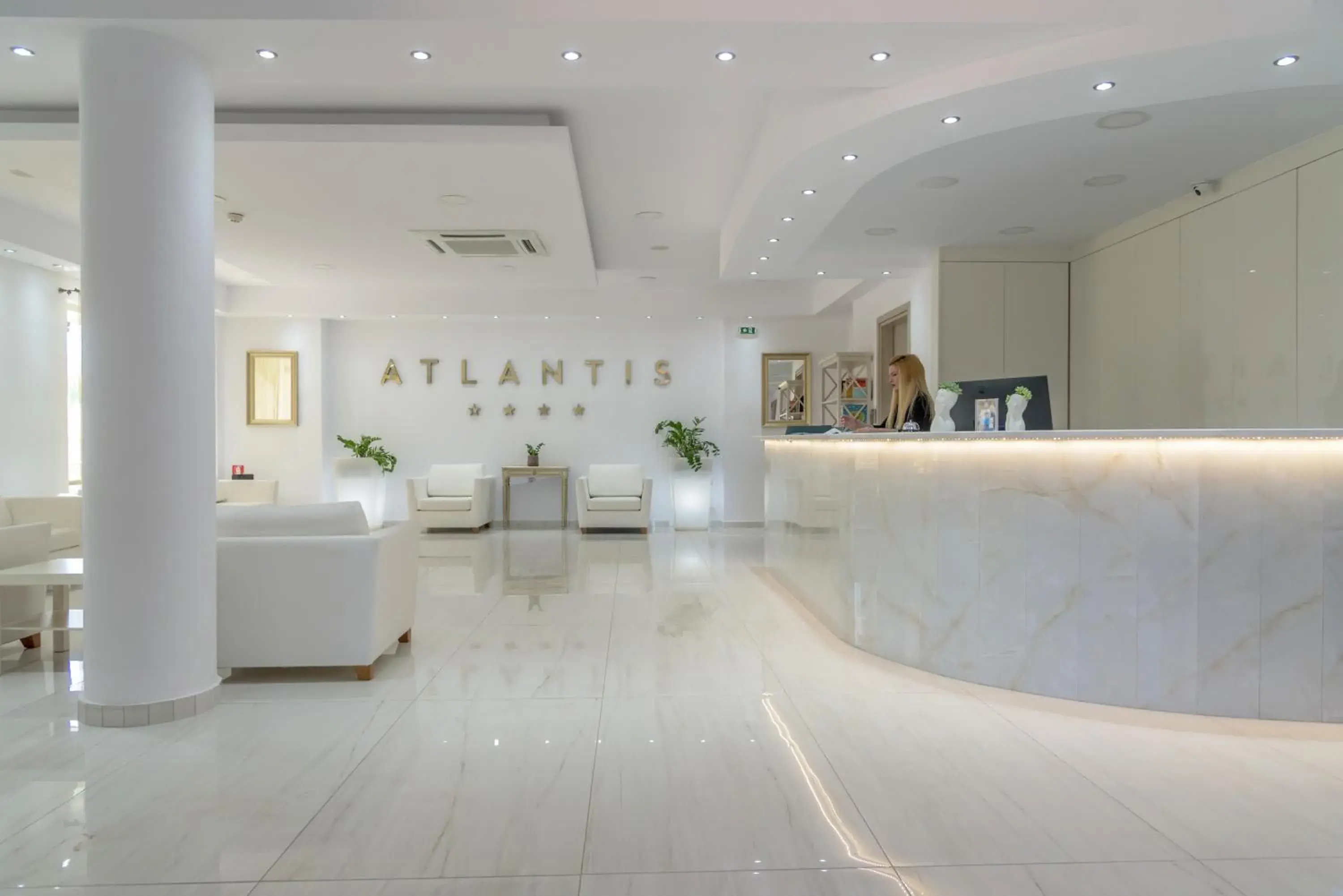 Lobby or reception in Zante Atlantis Hotel Lobby or reception in Zante Atlantis Hotel