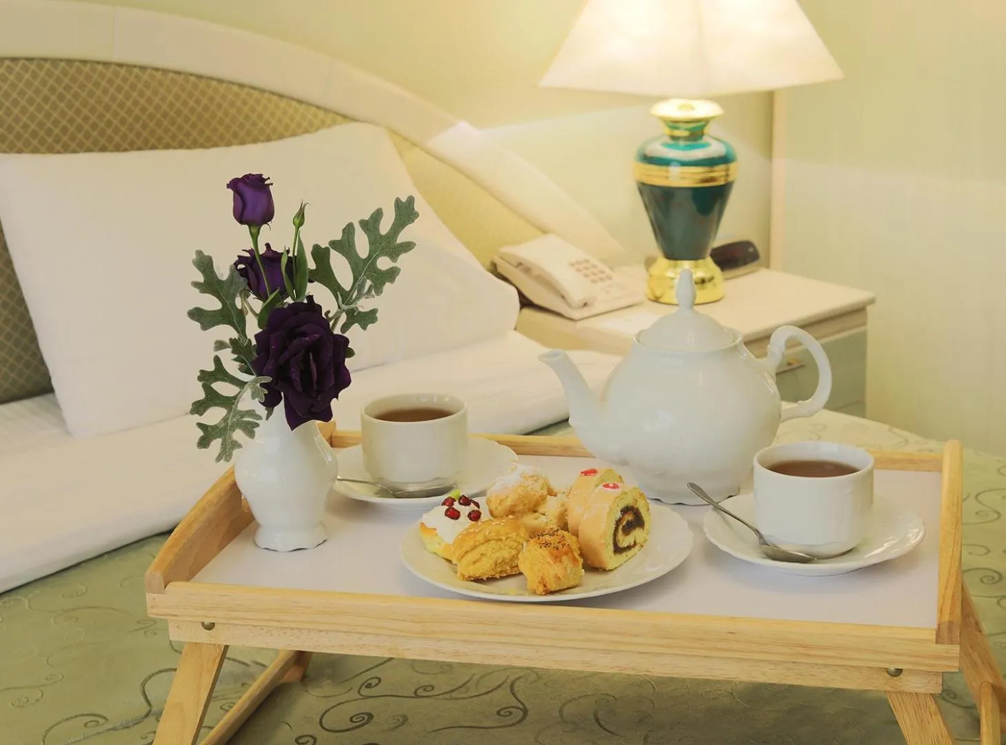 Food close-up in METROPOL HOTEL Yerevan