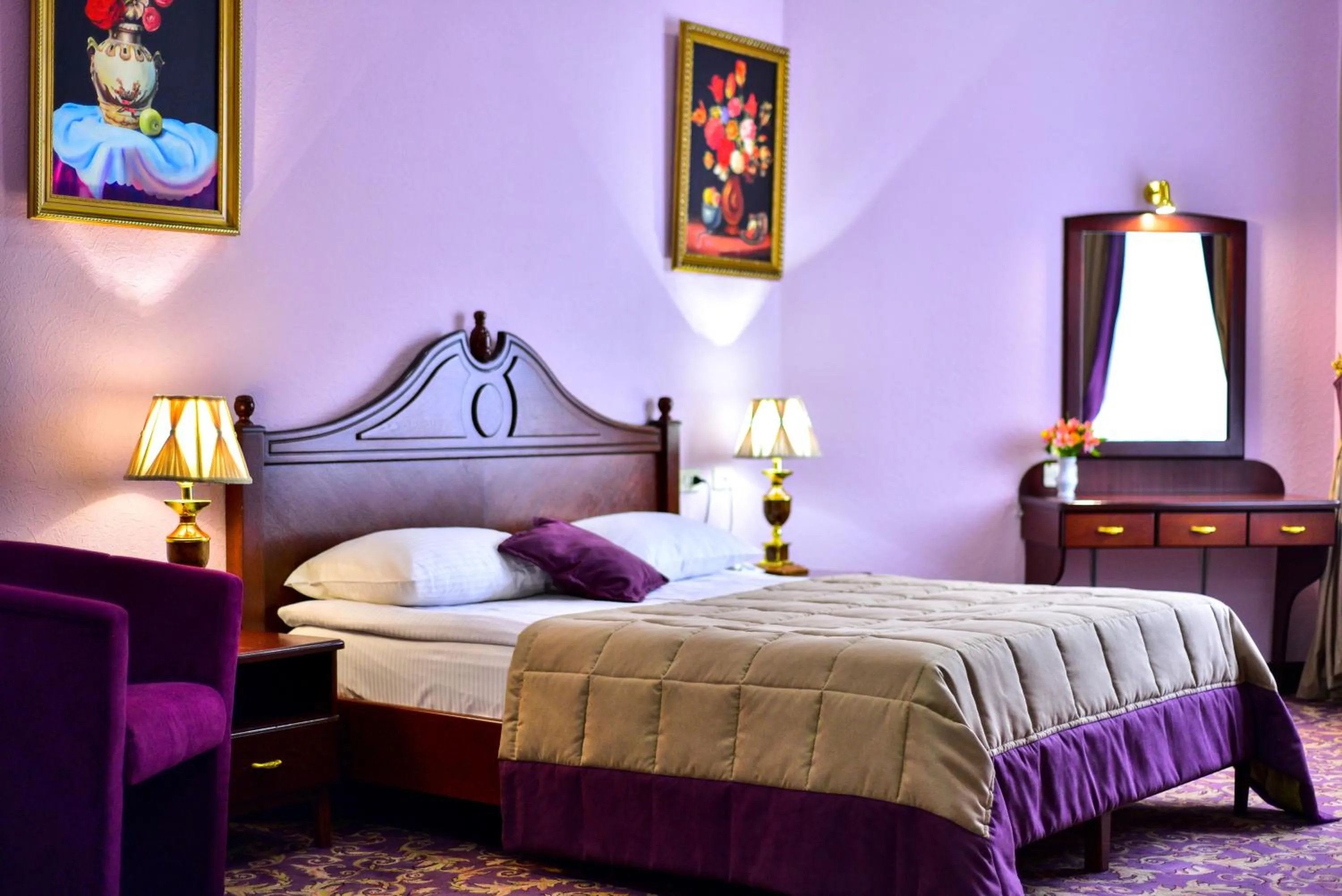 Bed in METROPOL HOTEL Yerevan