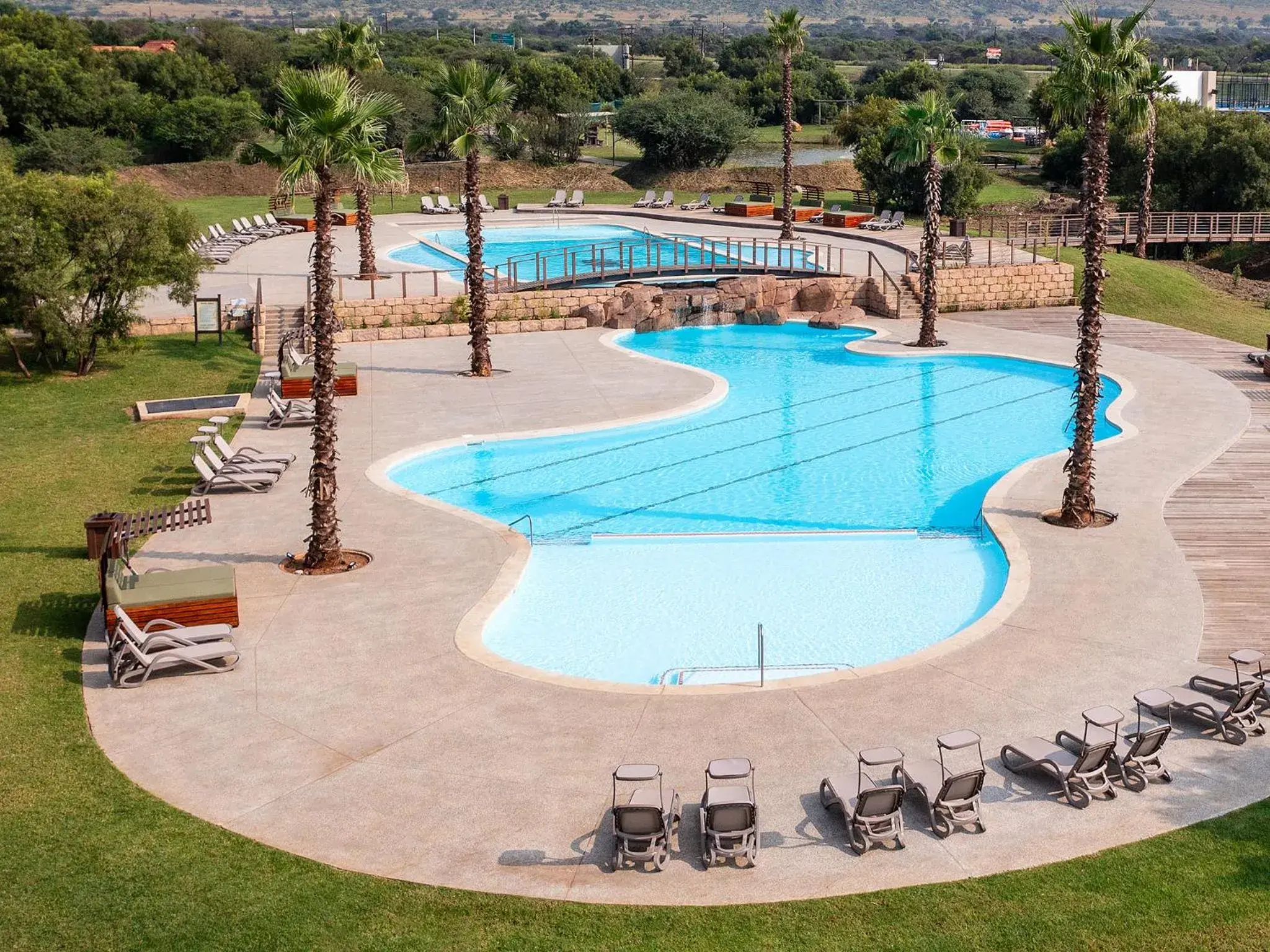 Swimming pool in The Kingdom Resort Swimming pool in The Kingdom Resort