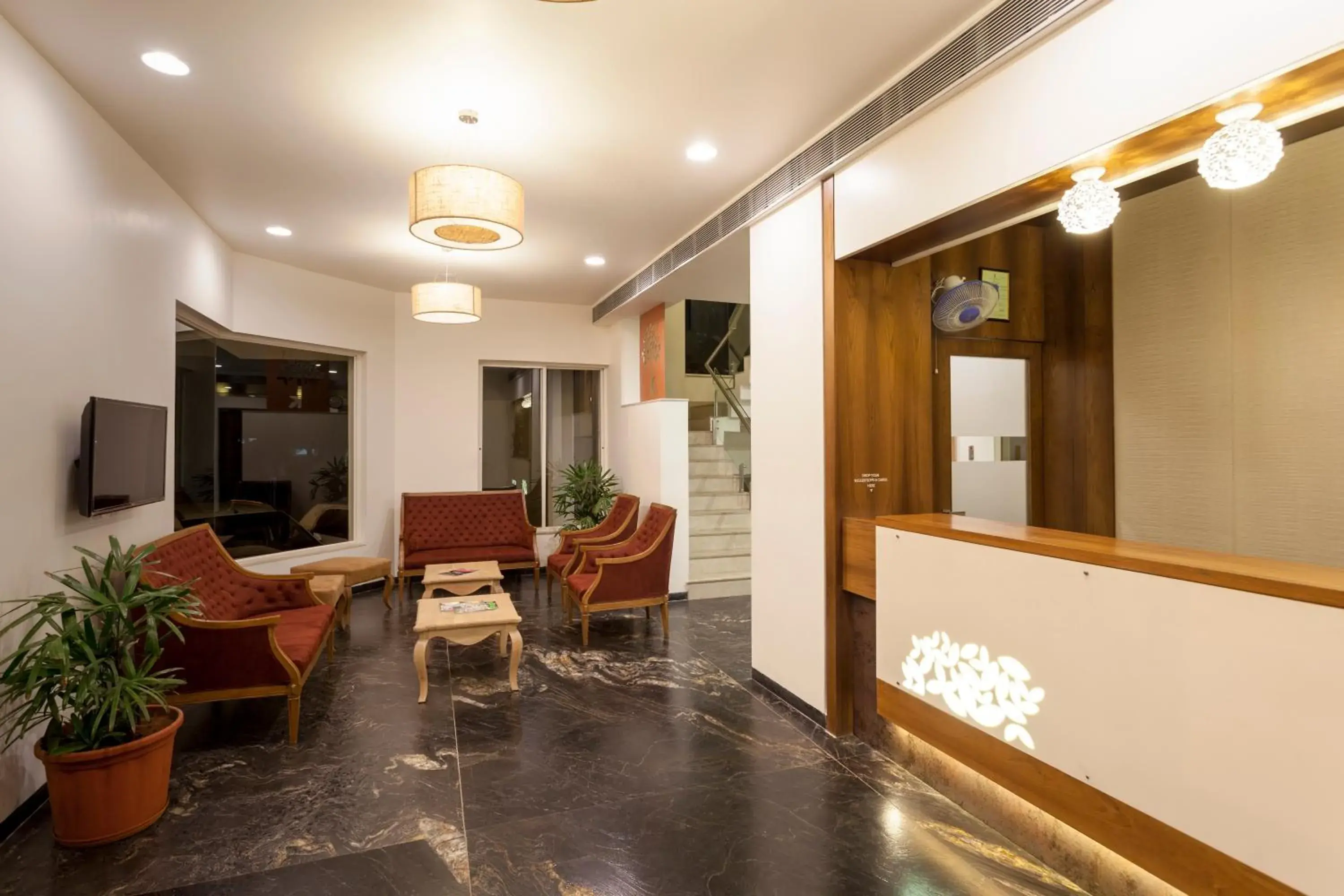 Lobby or reception in Hotel K Tree - A Boutique Hotel Lobby or reception in Hotel K Tree - A Boutique Hotel