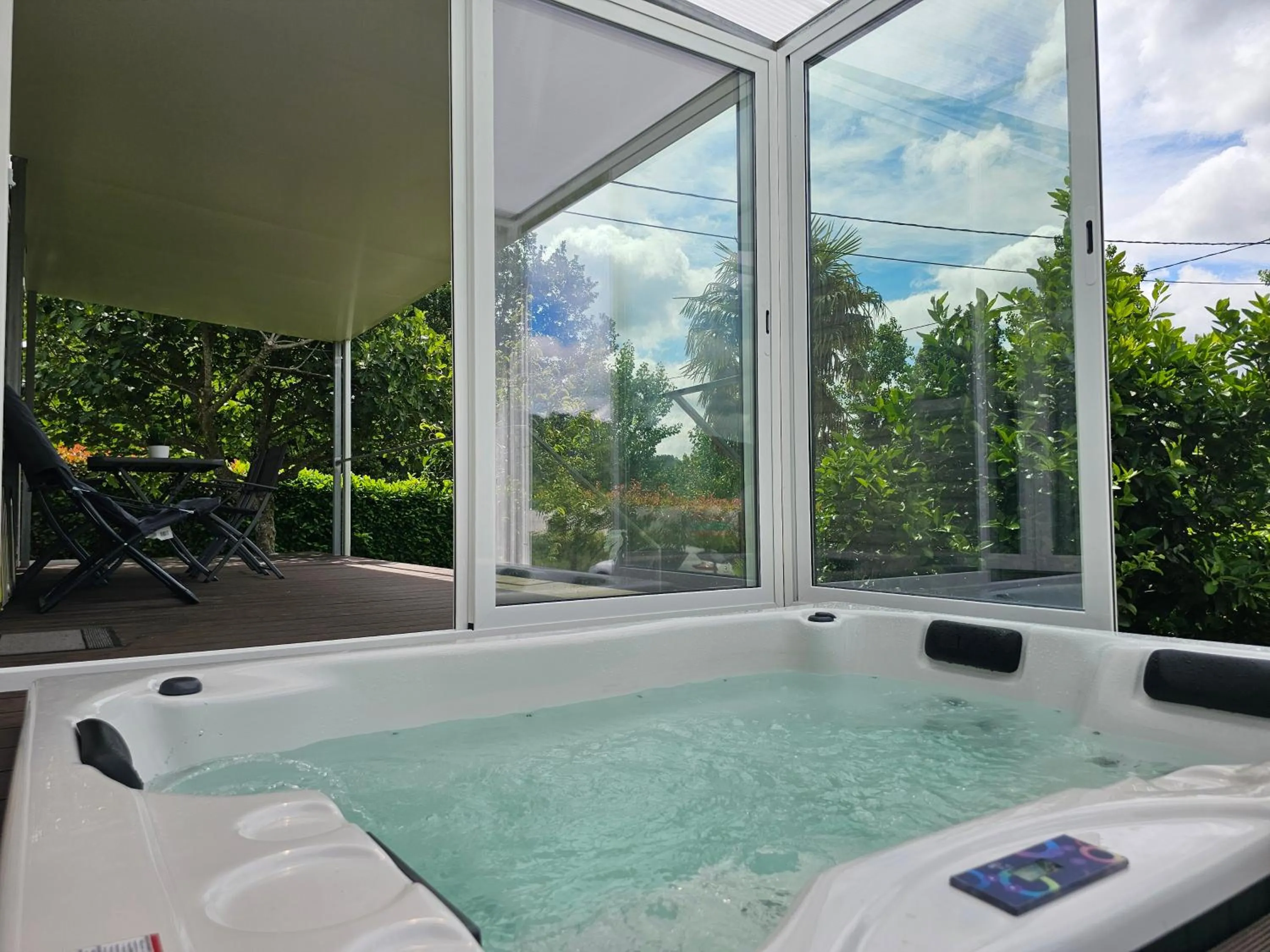 Hot Tub in Quinta Lama de Cima