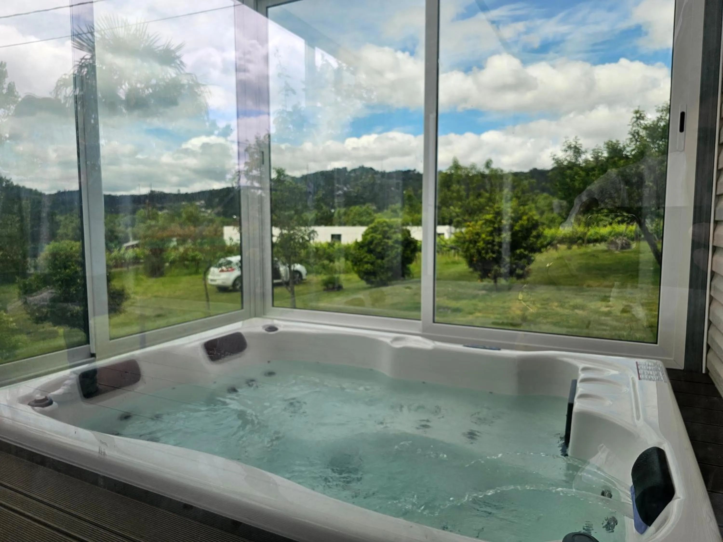 Hot Tub in Quinta Lama de Cima