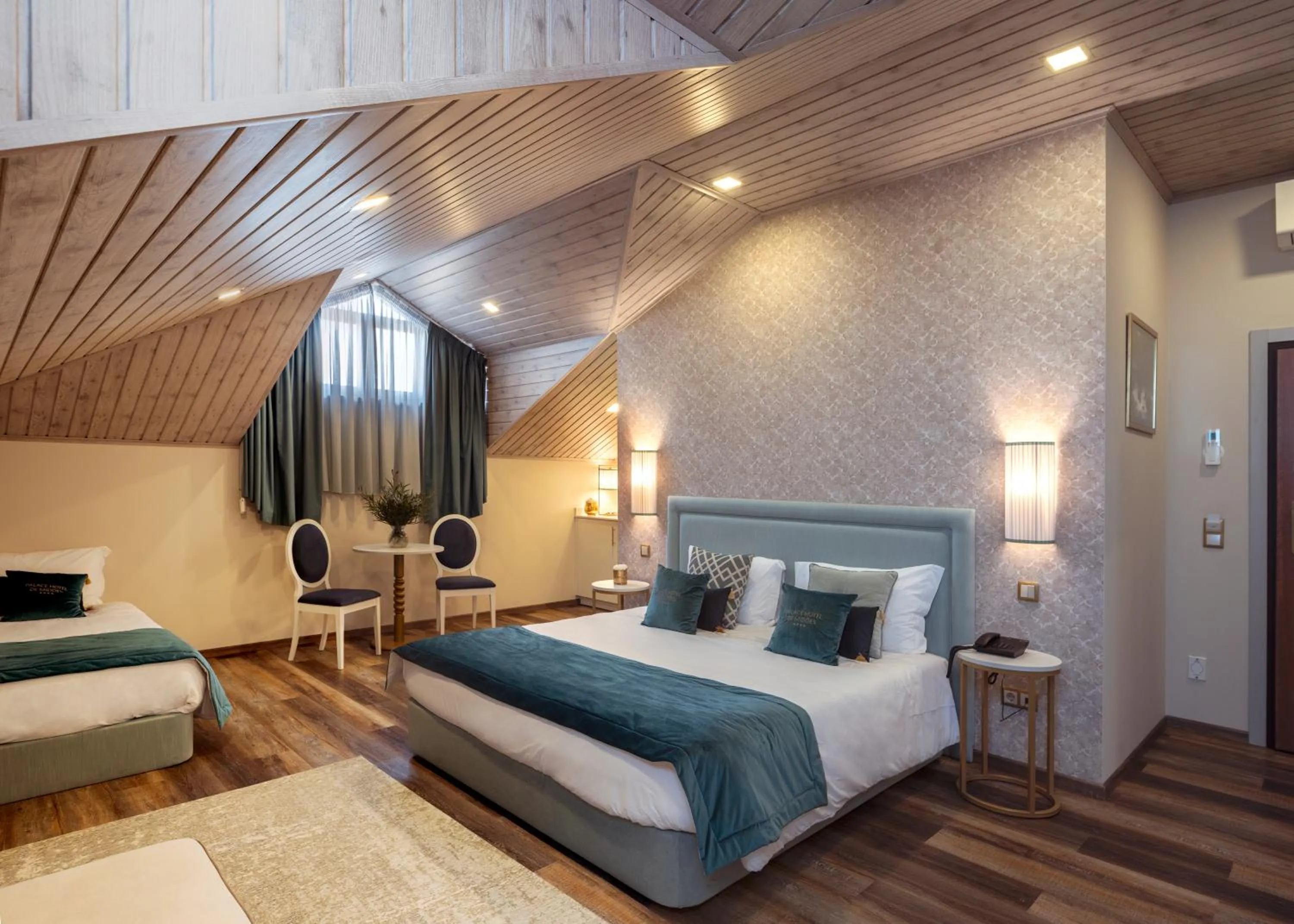 Bed in Palace Hotel de Midões