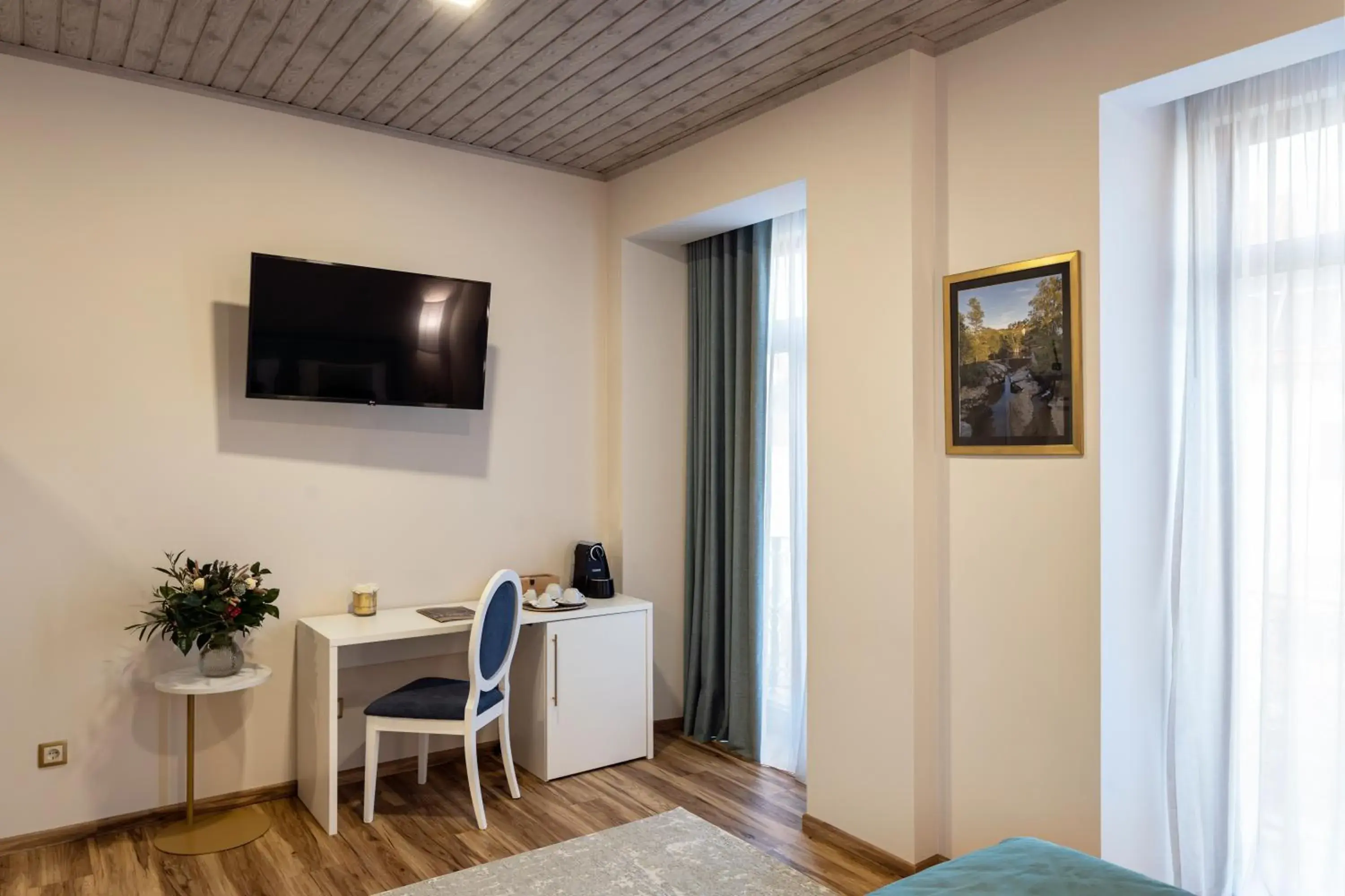 Twin Room with Balcony - single occupancy in Palace Hotel de Midões Twin Room with Balcony - single occupancy in Palace Hotel de Midões