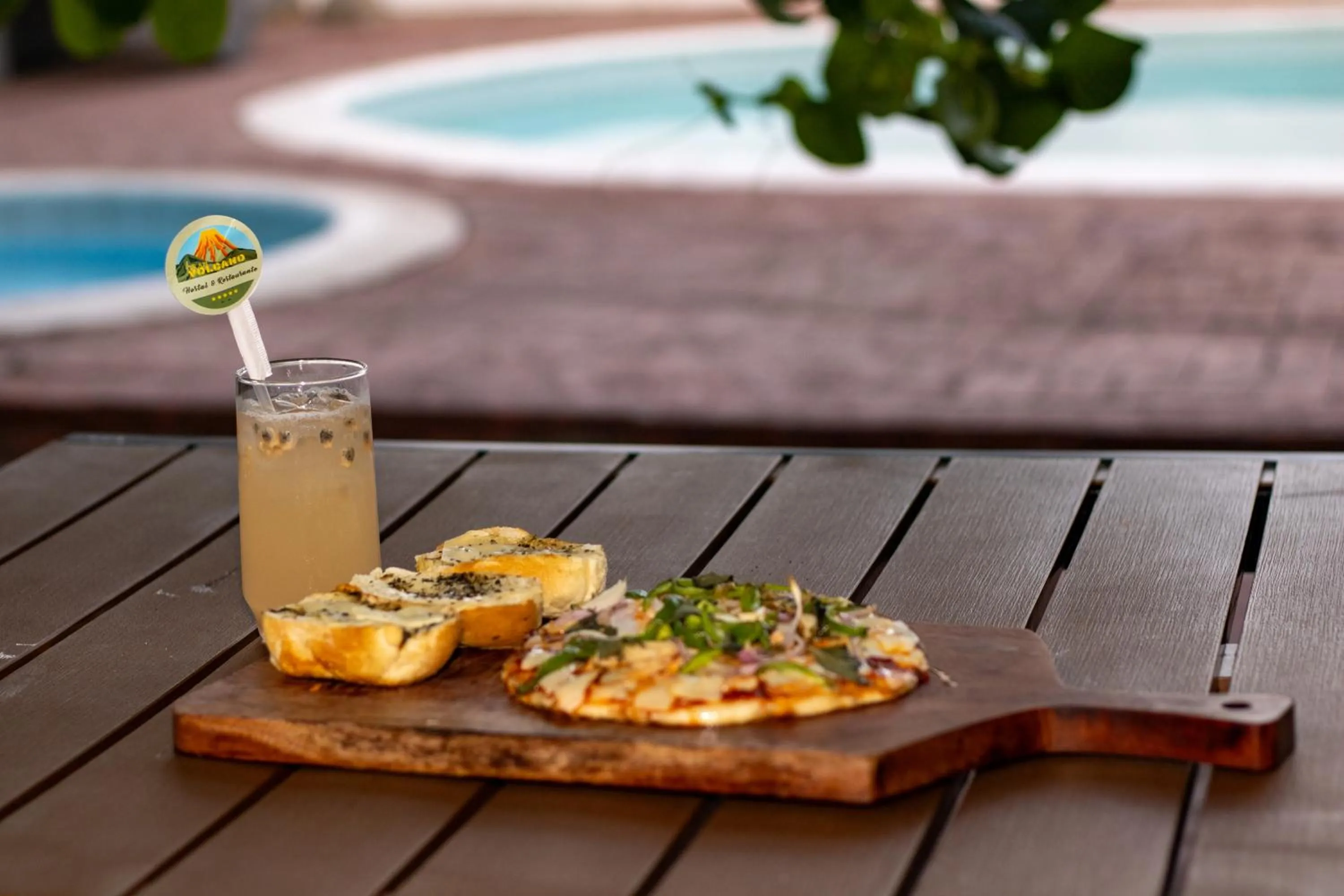 Restaurant/places to eat in Volcano Hostal y Restaurante