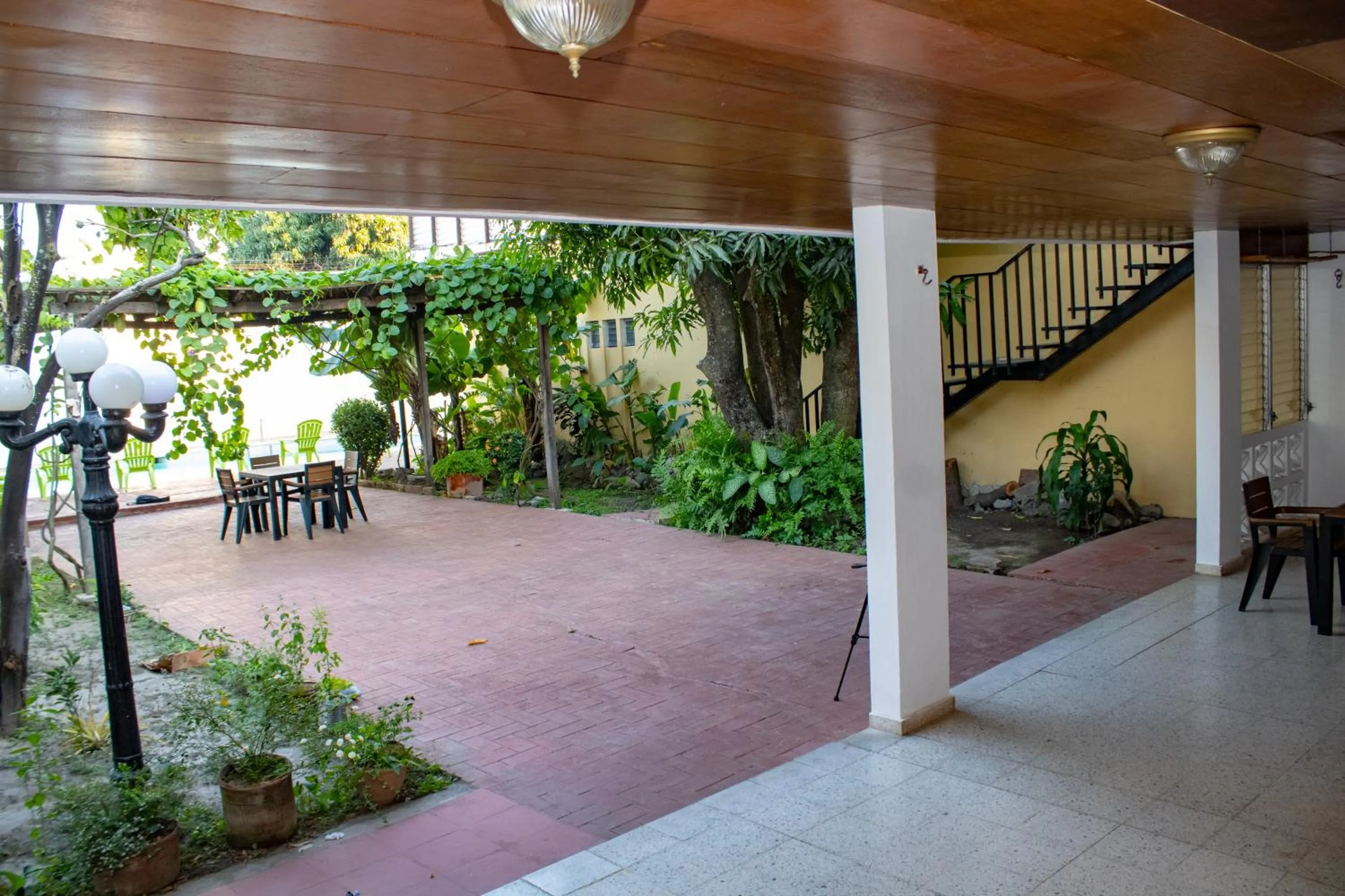 Garden in Volcano Hostal y Restaurante