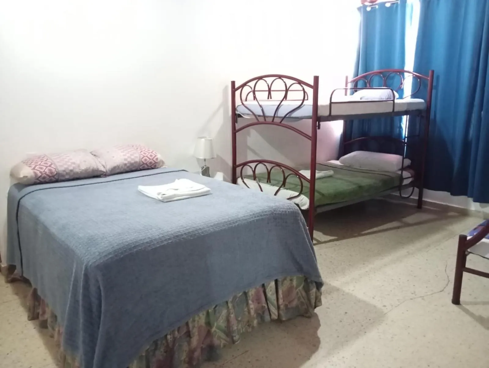 Bed in Volcano Hostal y Restaurante