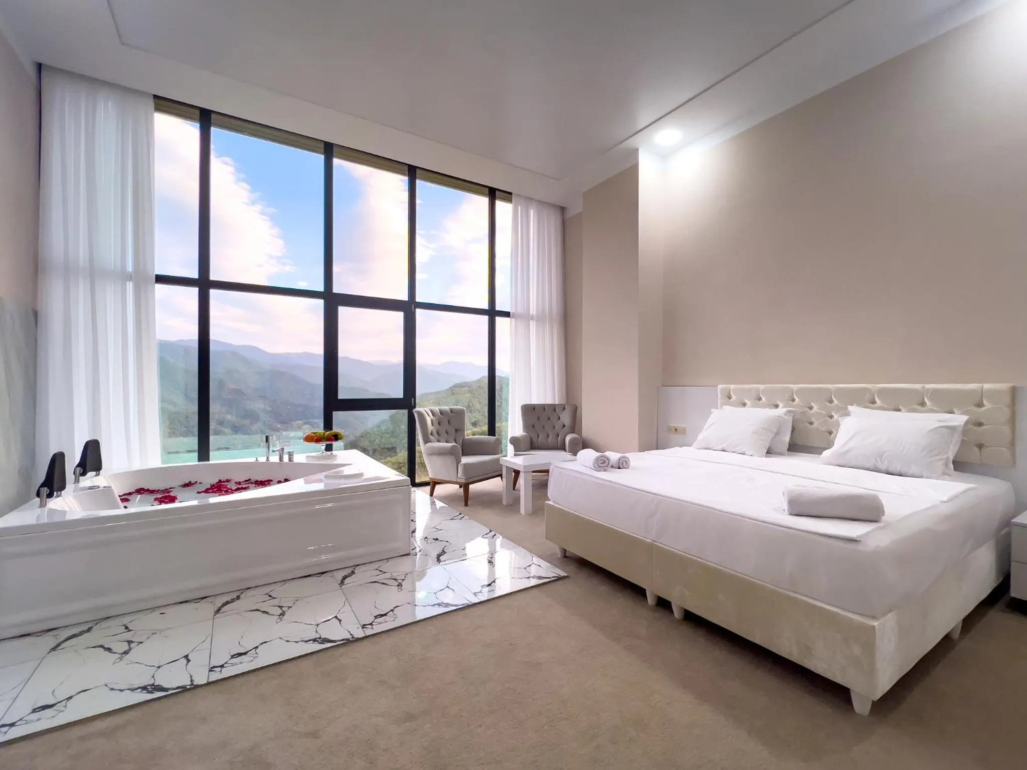 Bed in Chateau Milisi