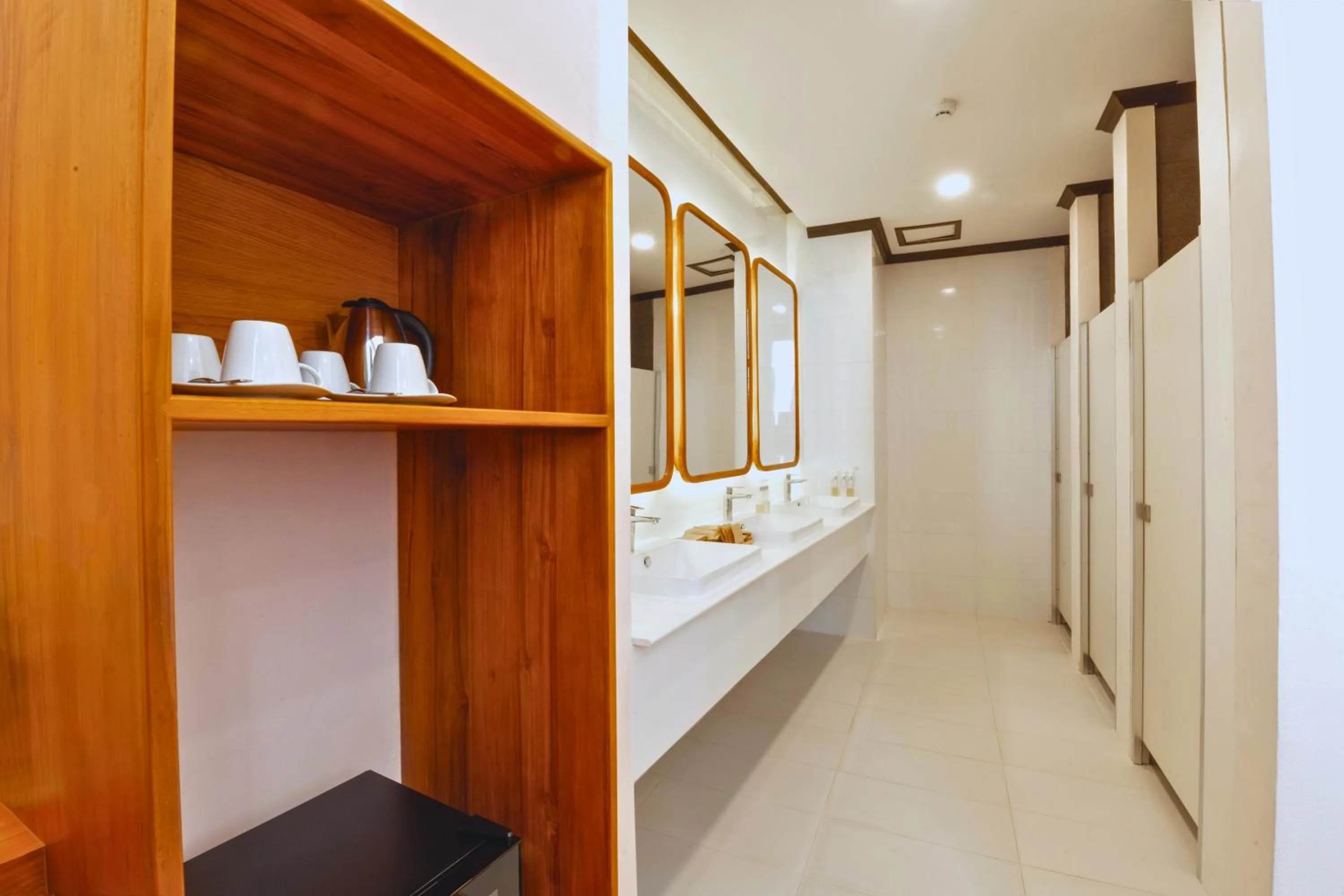 Bathroom in Oudomsin VangVieng Hotel