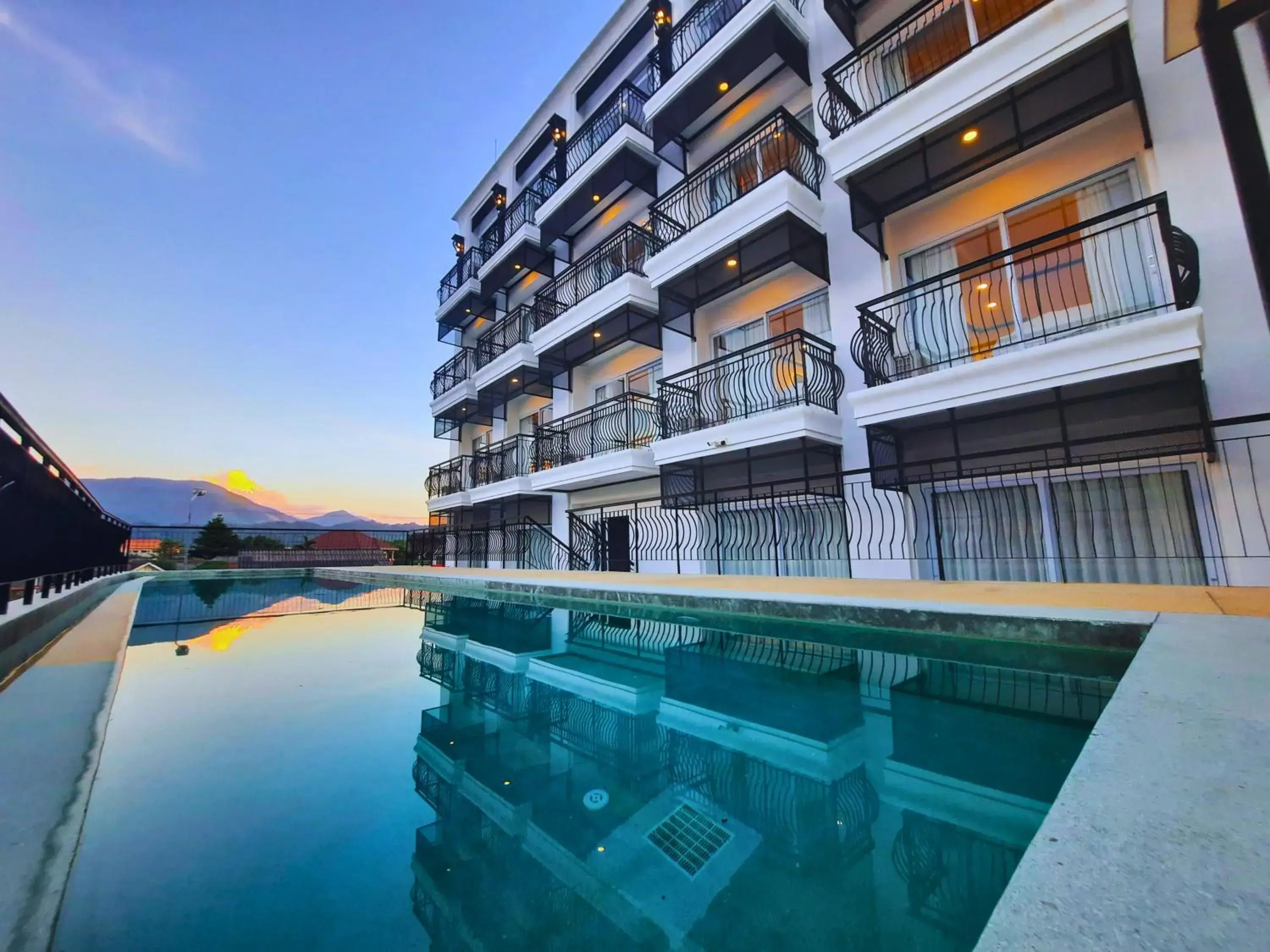 Swimming pool in Oudomsin VangVieng Hotel Swimming pool in Oudomsin VangVieng Hotel